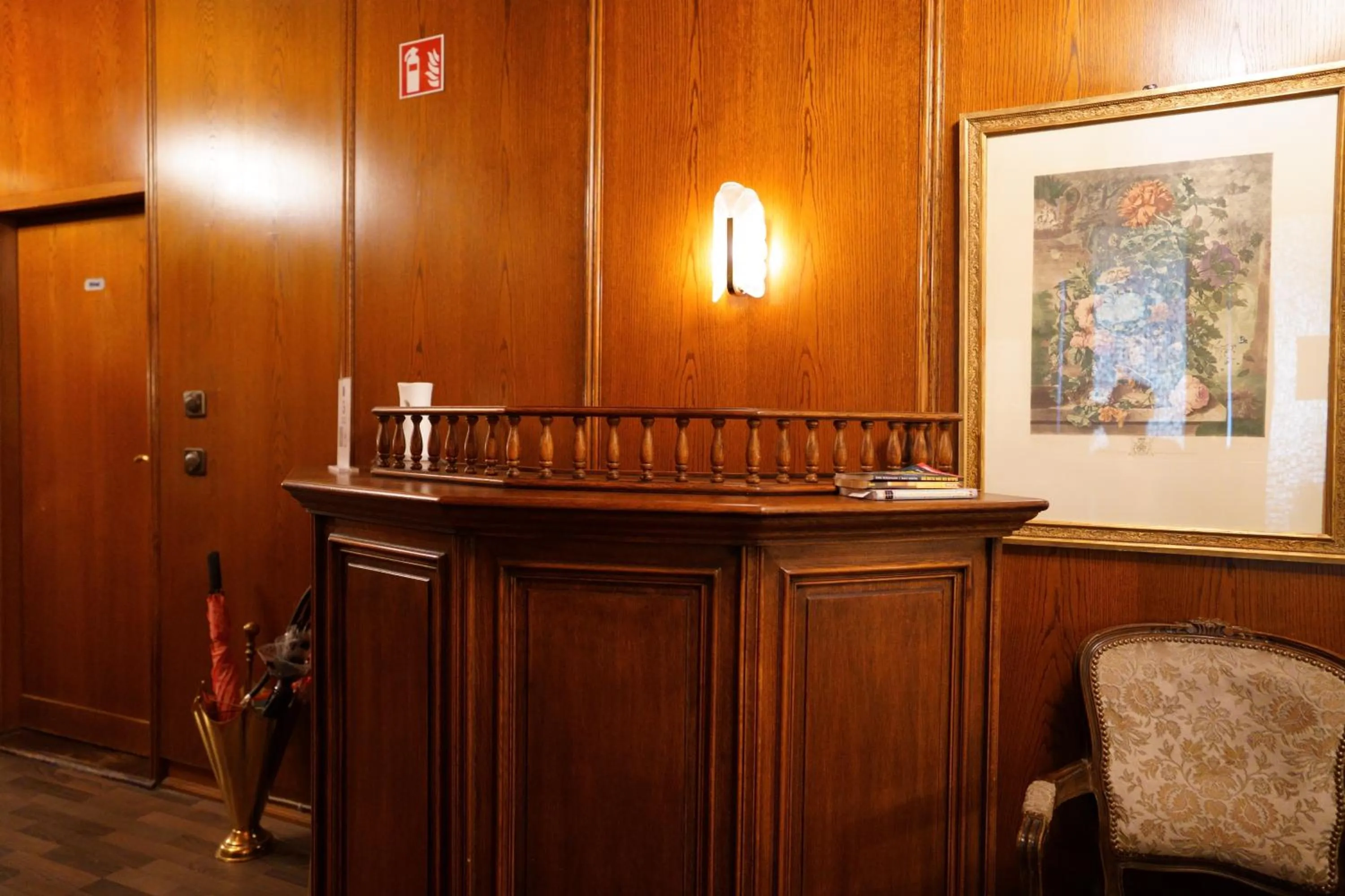 Lobby or reception in Hotel Xantener Eck