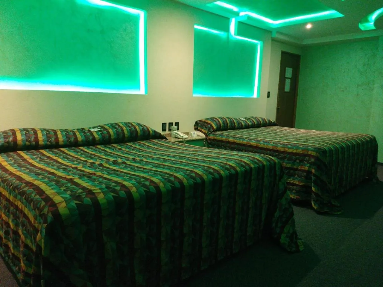 Bed in Hotel Siesta del Sur