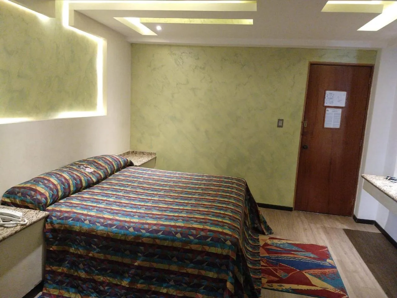 Bed in Hotel Siesta del Sur