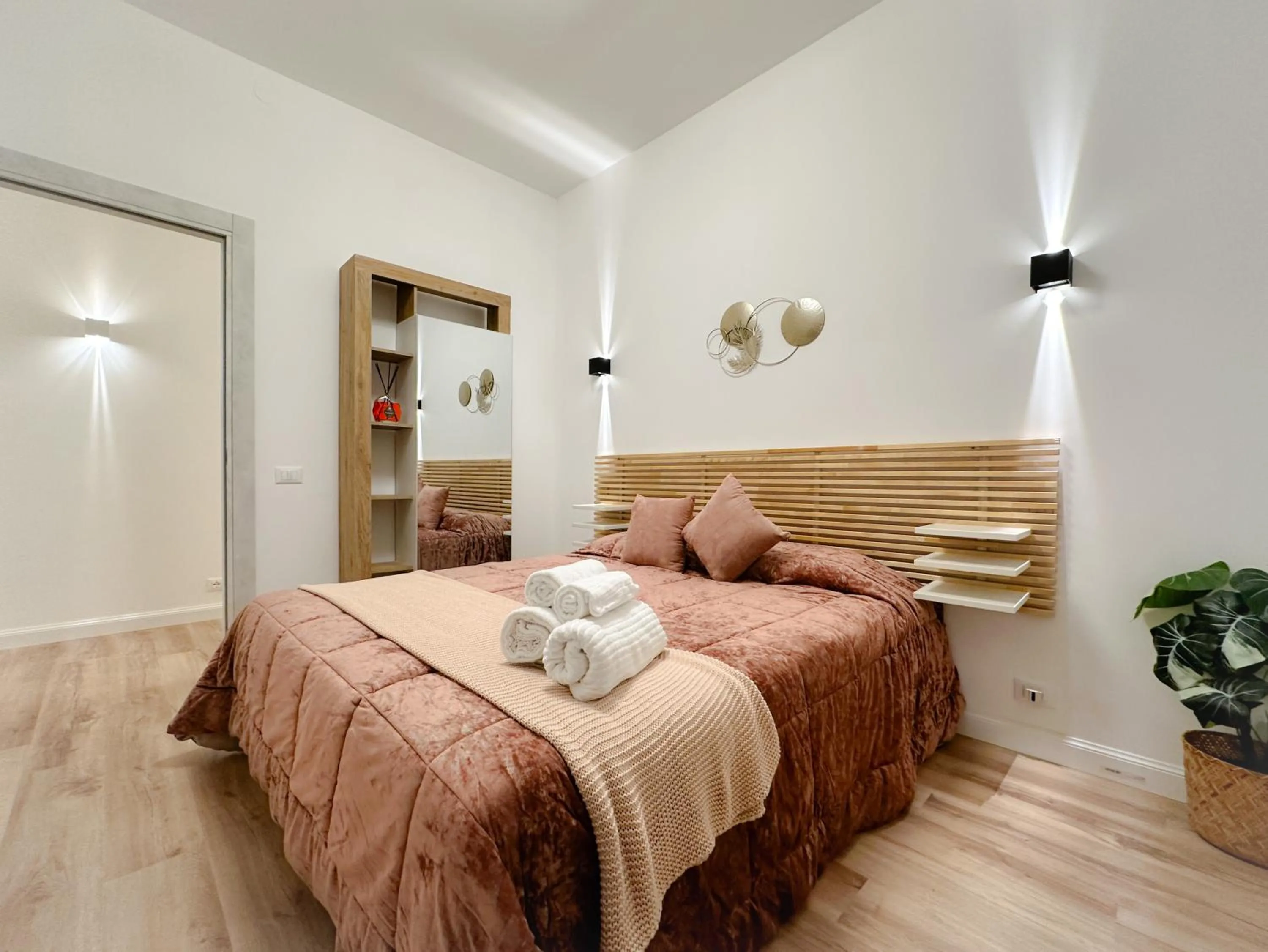 Bed in Colosseum Luxury Guest House