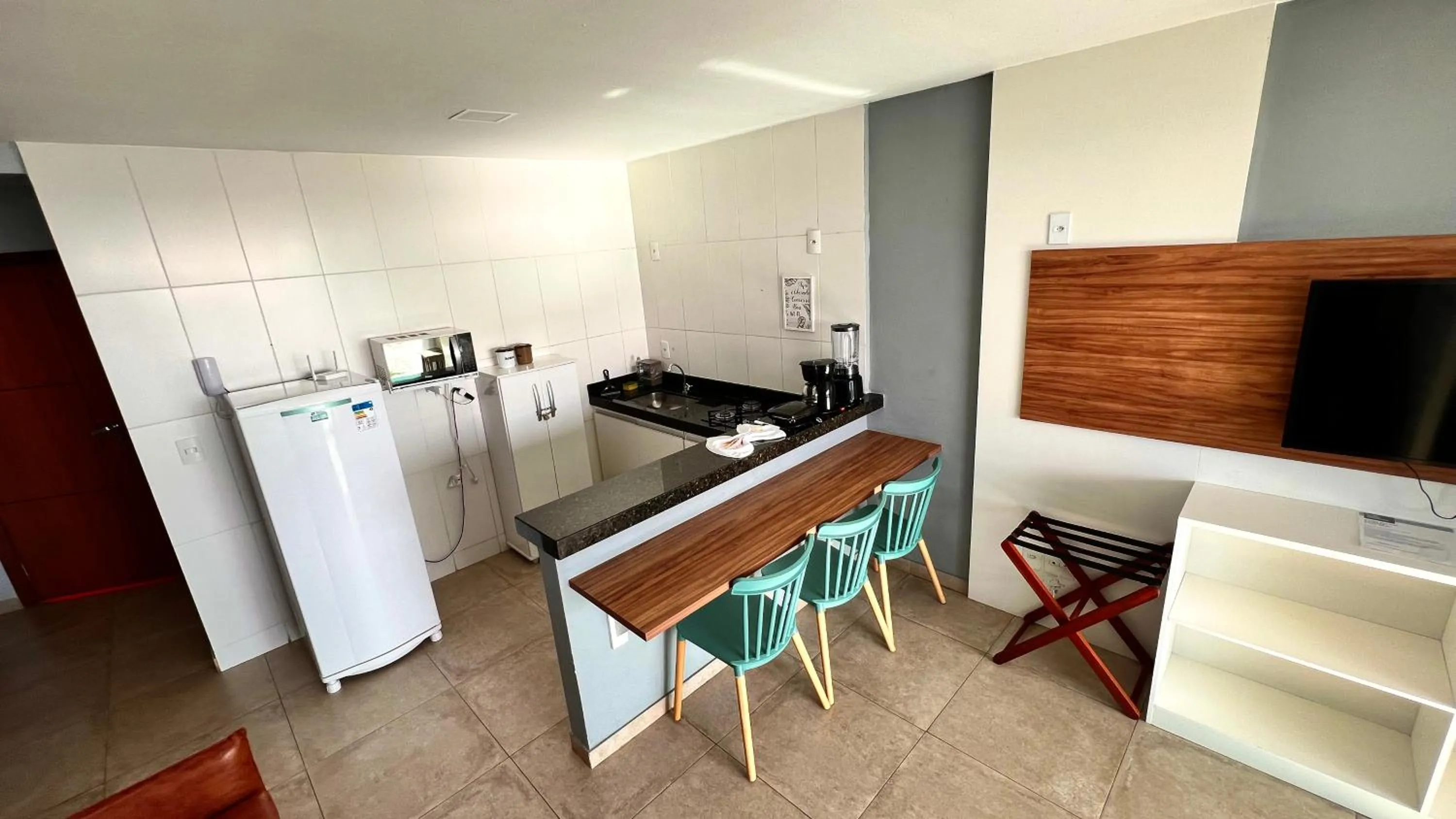 TV and multimedia in LOFT PRAIA GRANDE Vista Mar