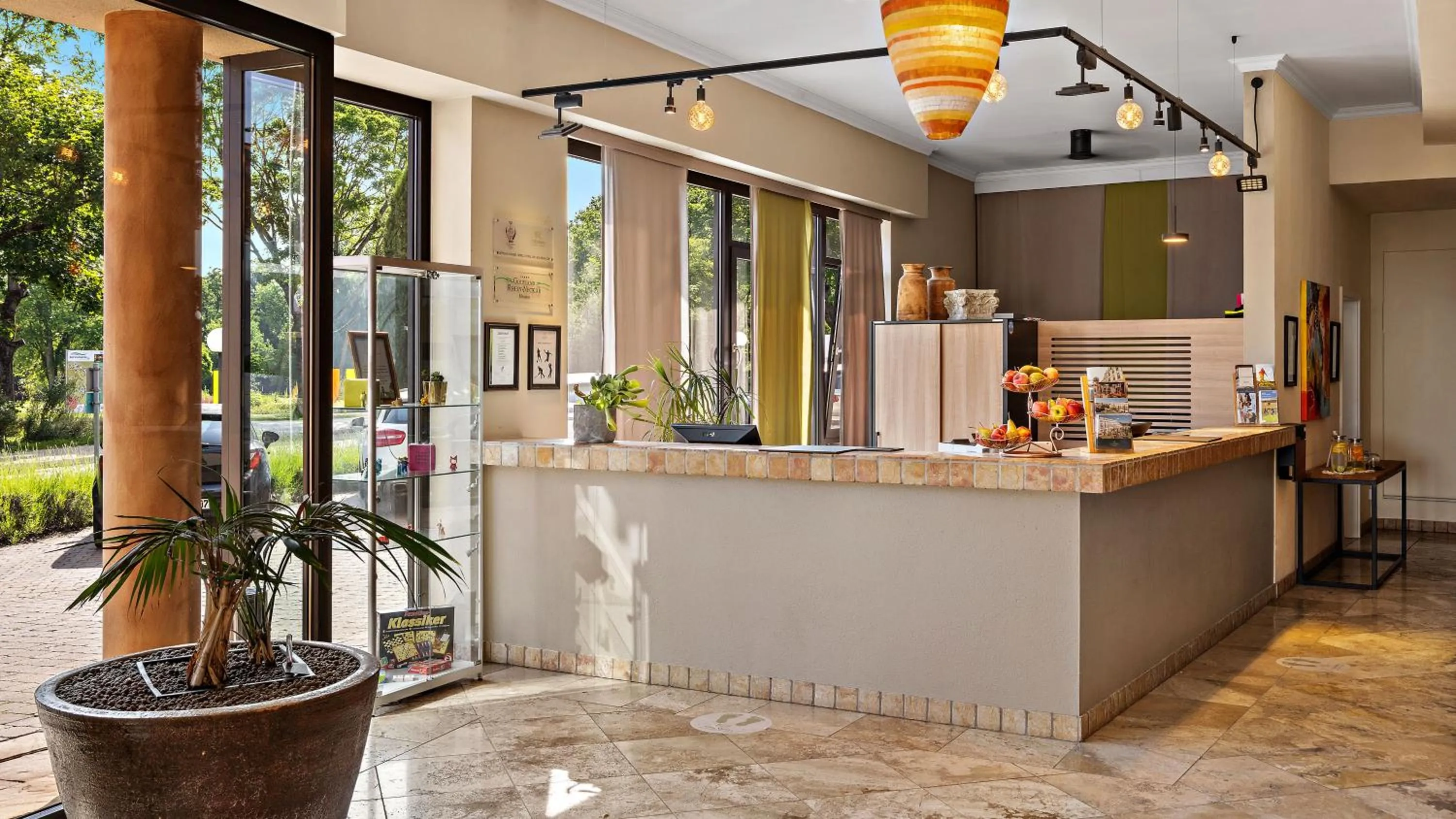 Lobby or reception in Hotel Villa Medici