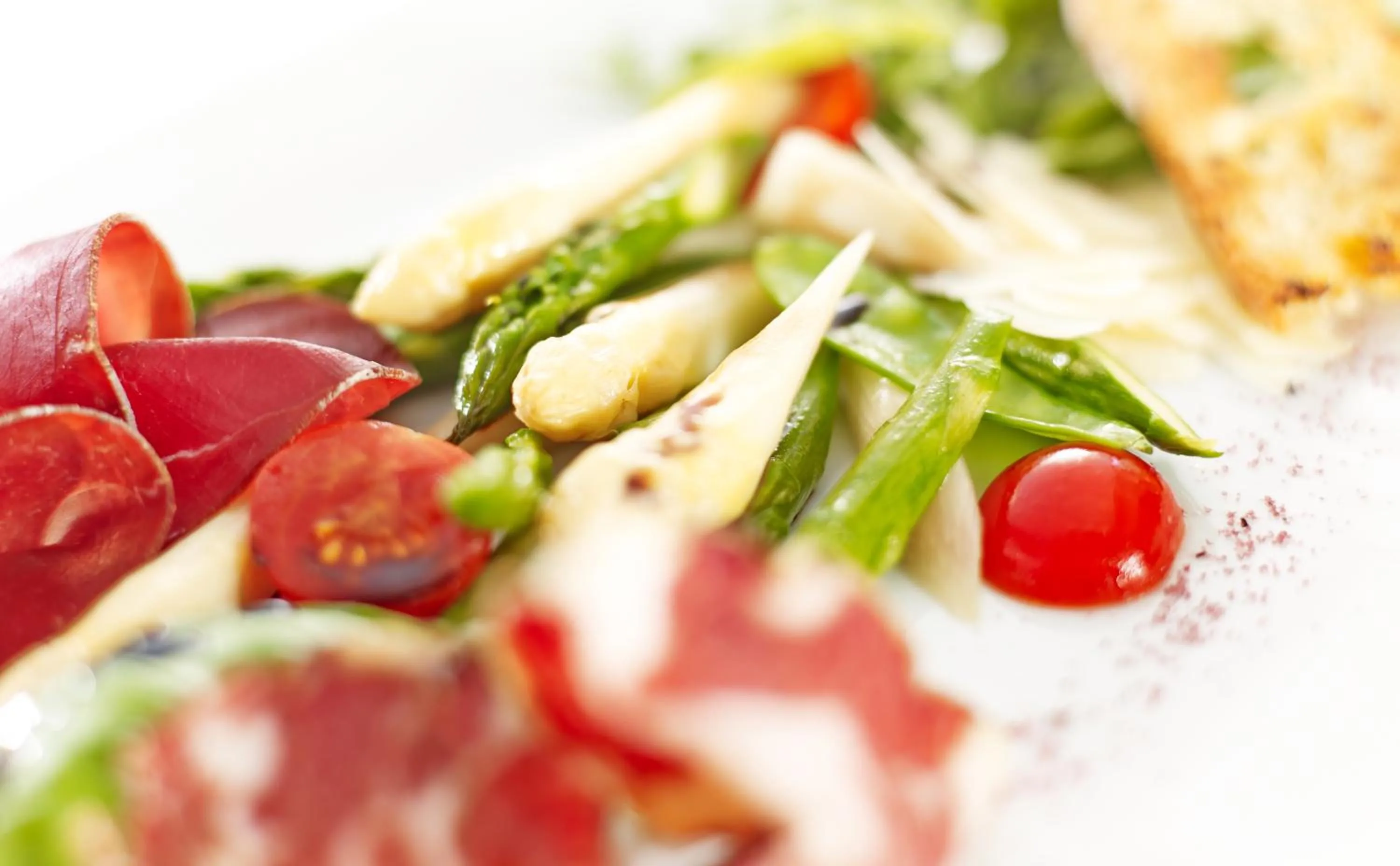 Food close-up in Romantik Hotel Zum Rosenhof