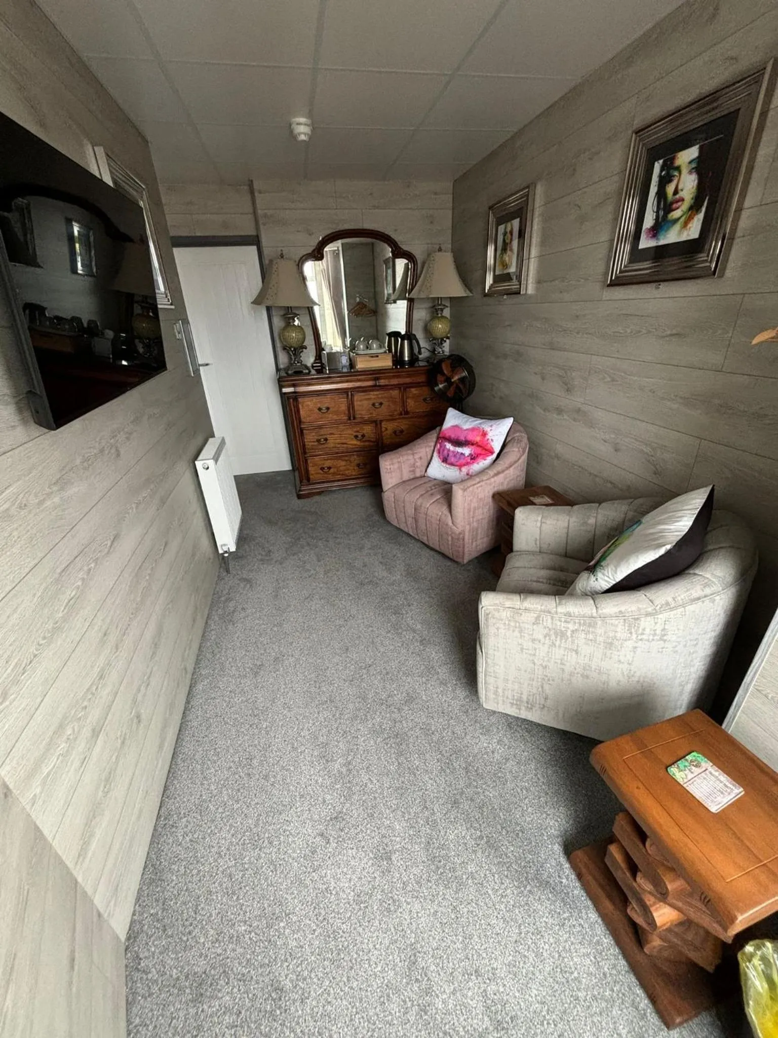 Seating area in Kings Boutique Hotel