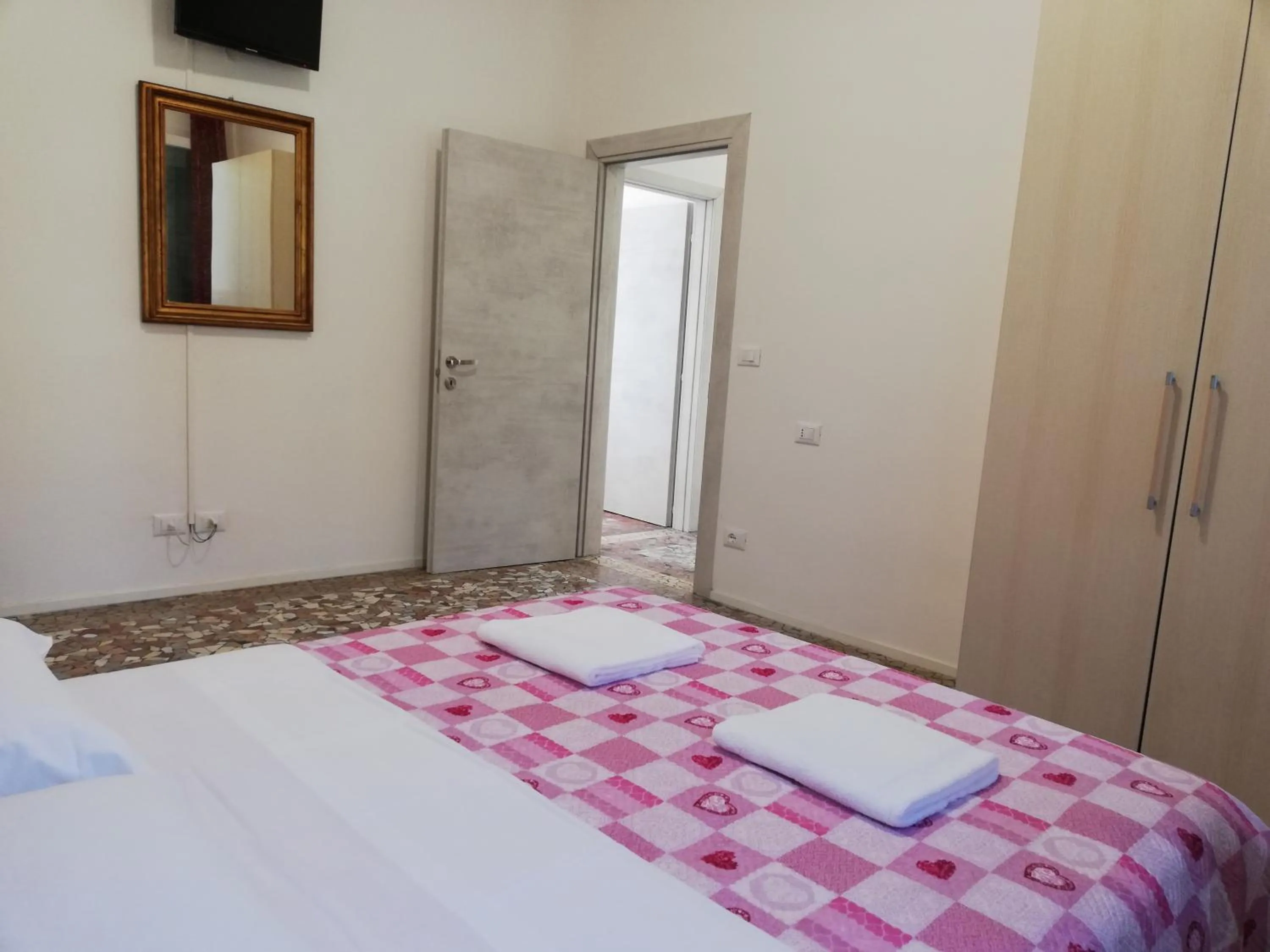 Bed in Venice View Guesthouse