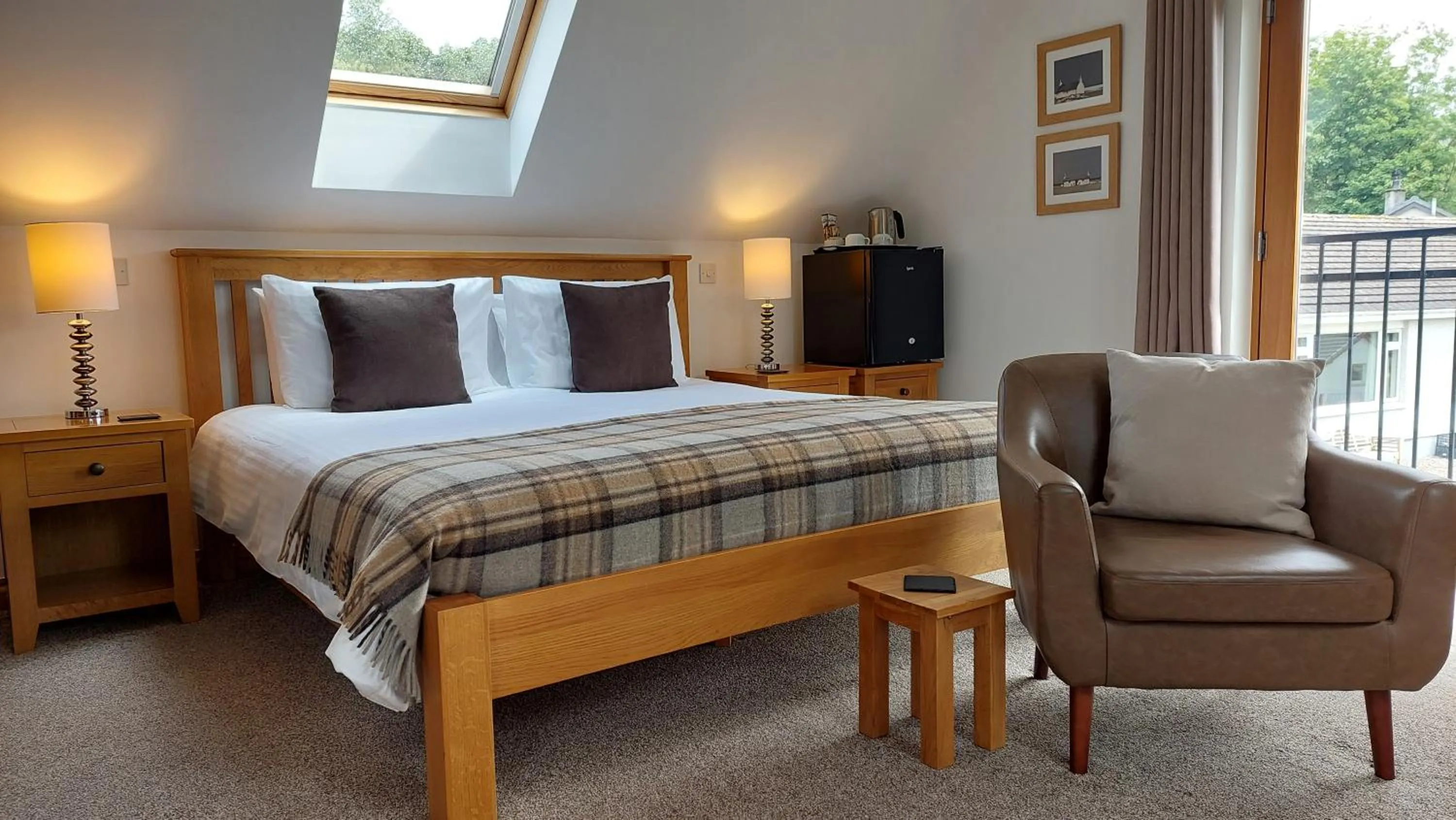 Bed in Orchard House Bed and Breakfast