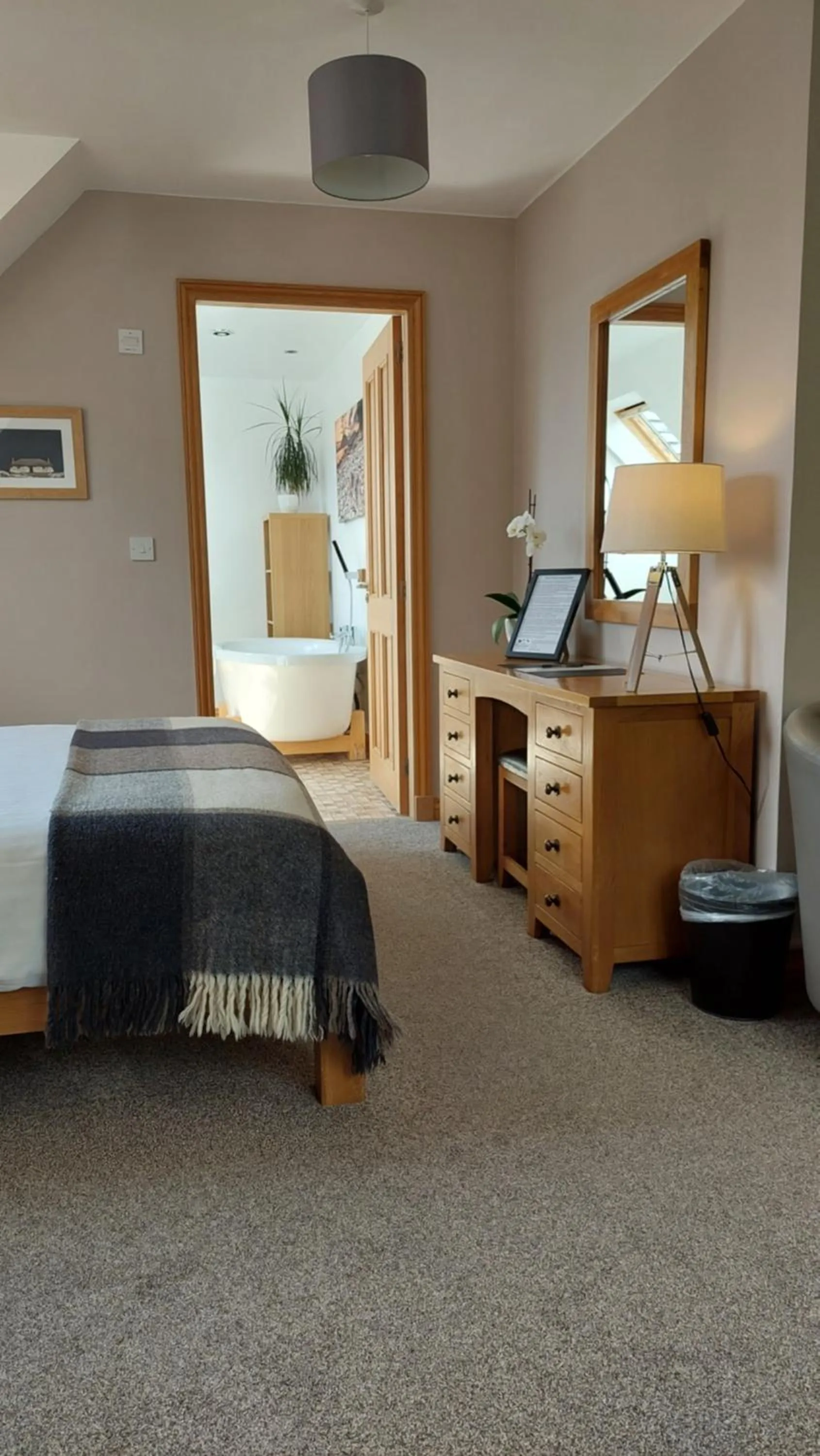 Bed in Orchard House Bed and Breakfast