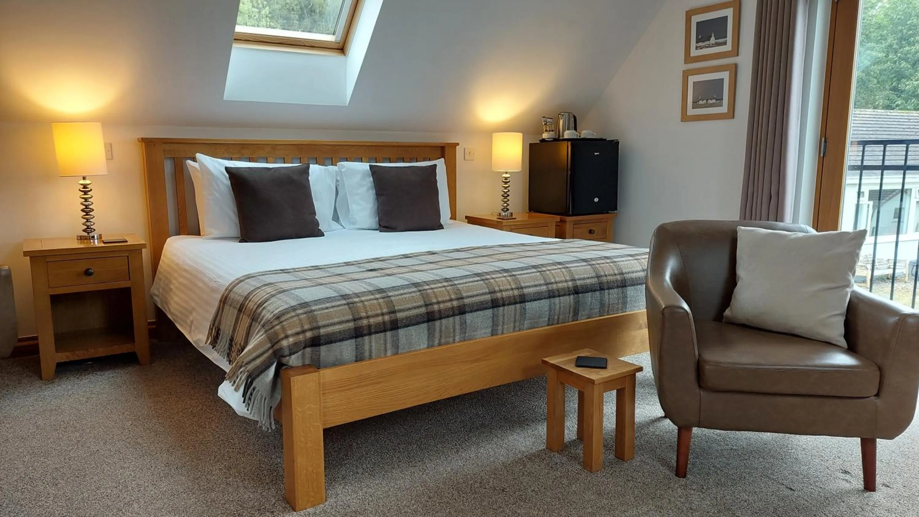 Bed in Orchard House Bed and Breakfast