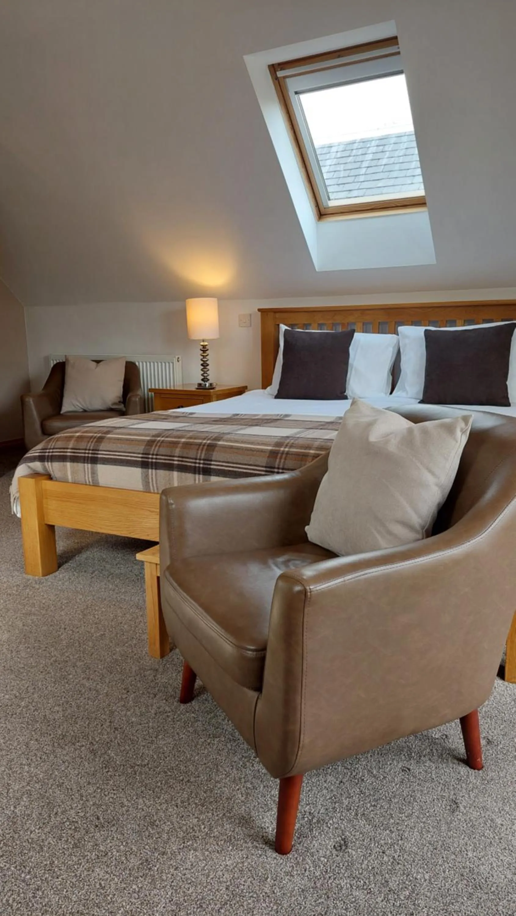 Bed in Orchard House Bed and Breakfast