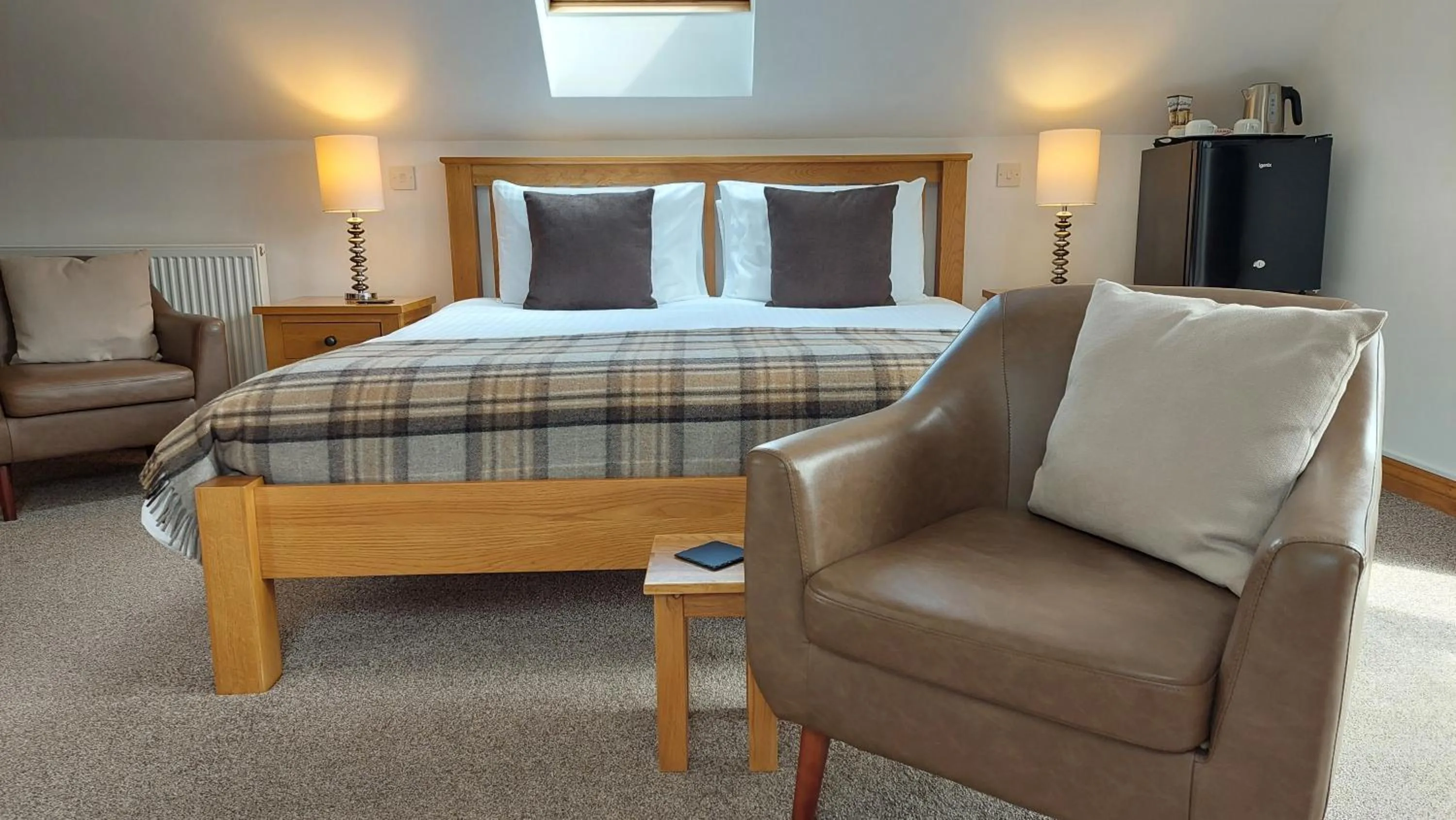 Bed in Orchard House Bed and Breakfast