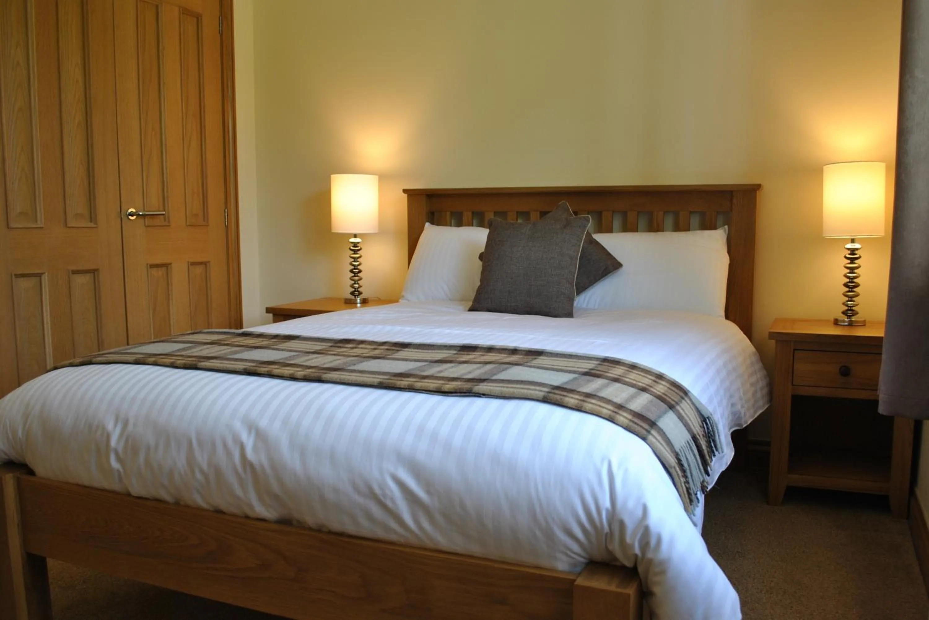 Bed in Orchard House Bed and Breakfast