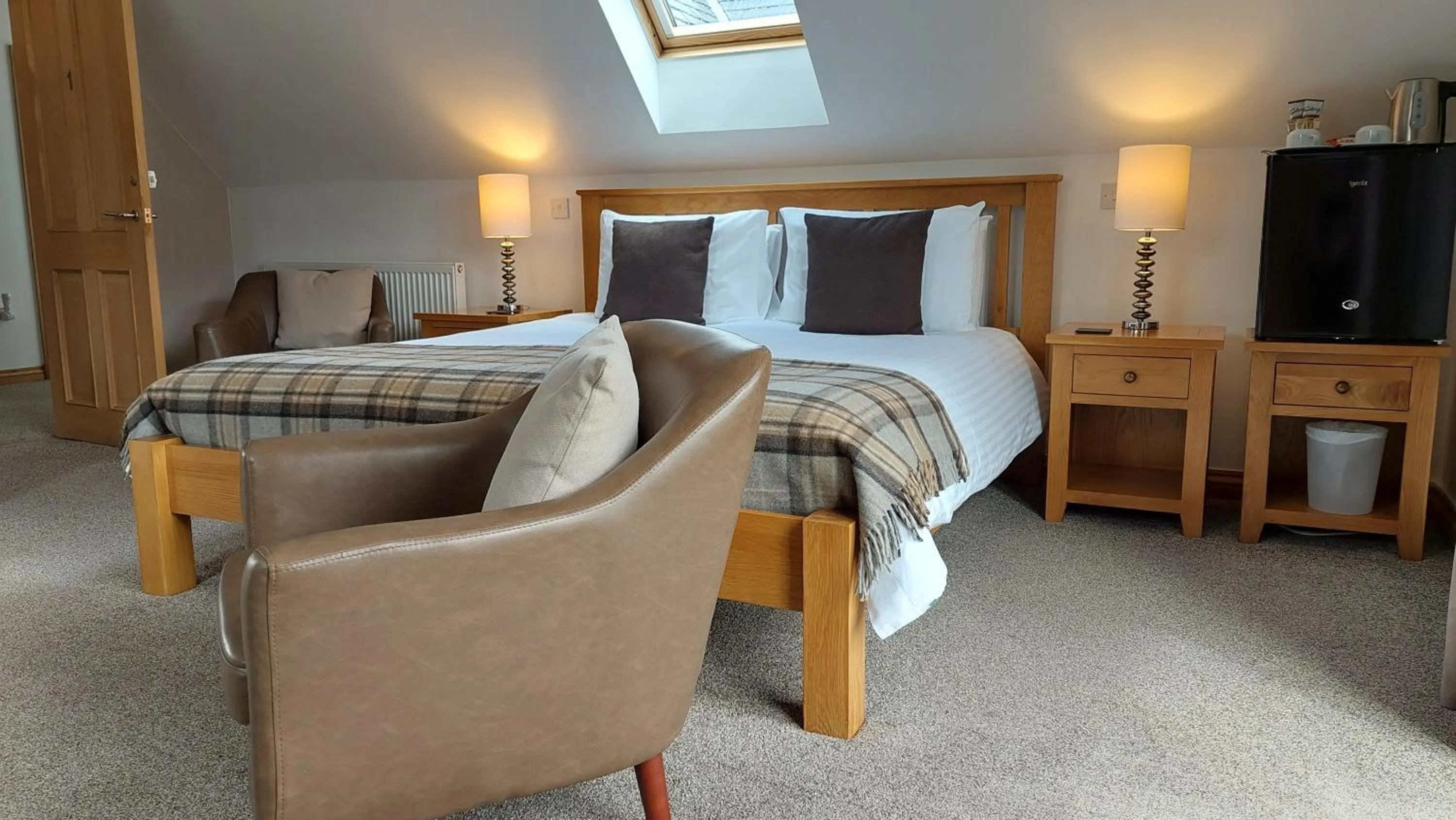 Bed in Orchard House Bed and Breakfast