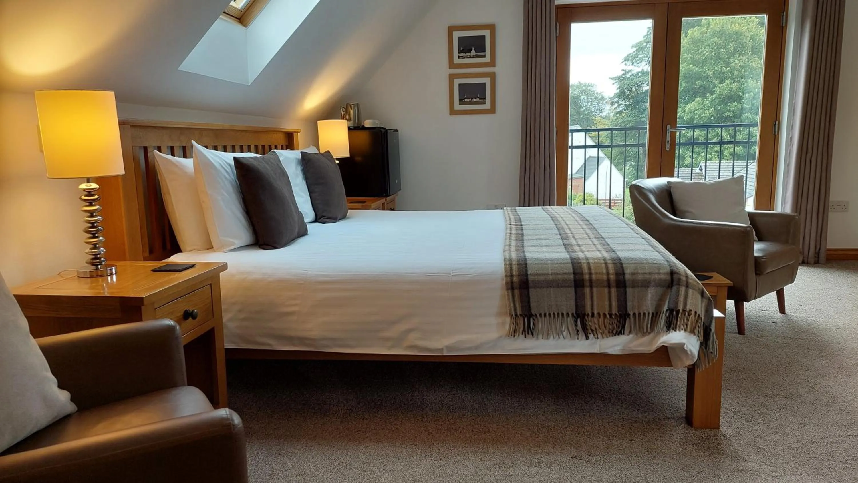 Bed in Orchard House Bed and Breakfast