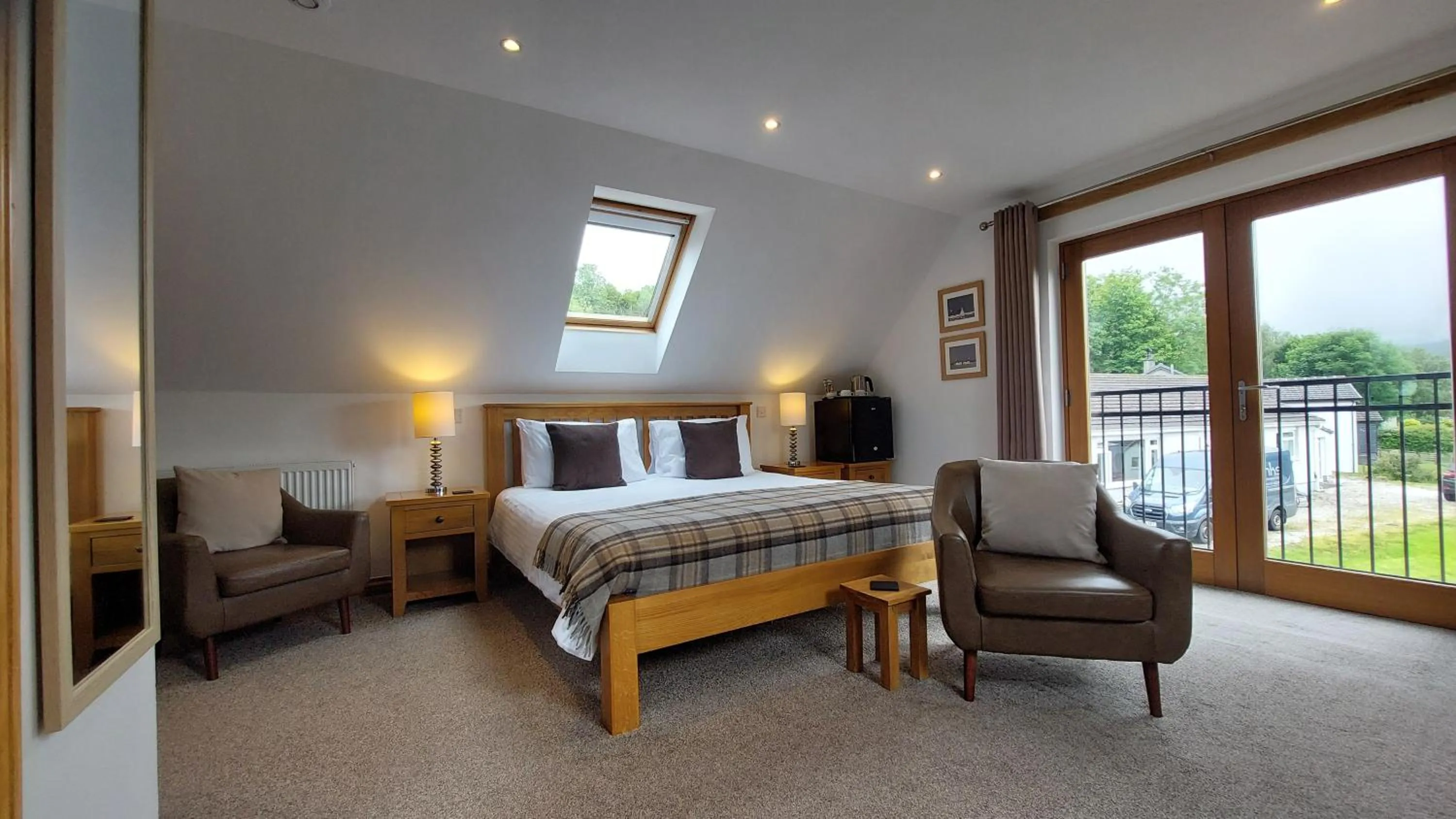 Bed in Orchard House Bed and Breakfast