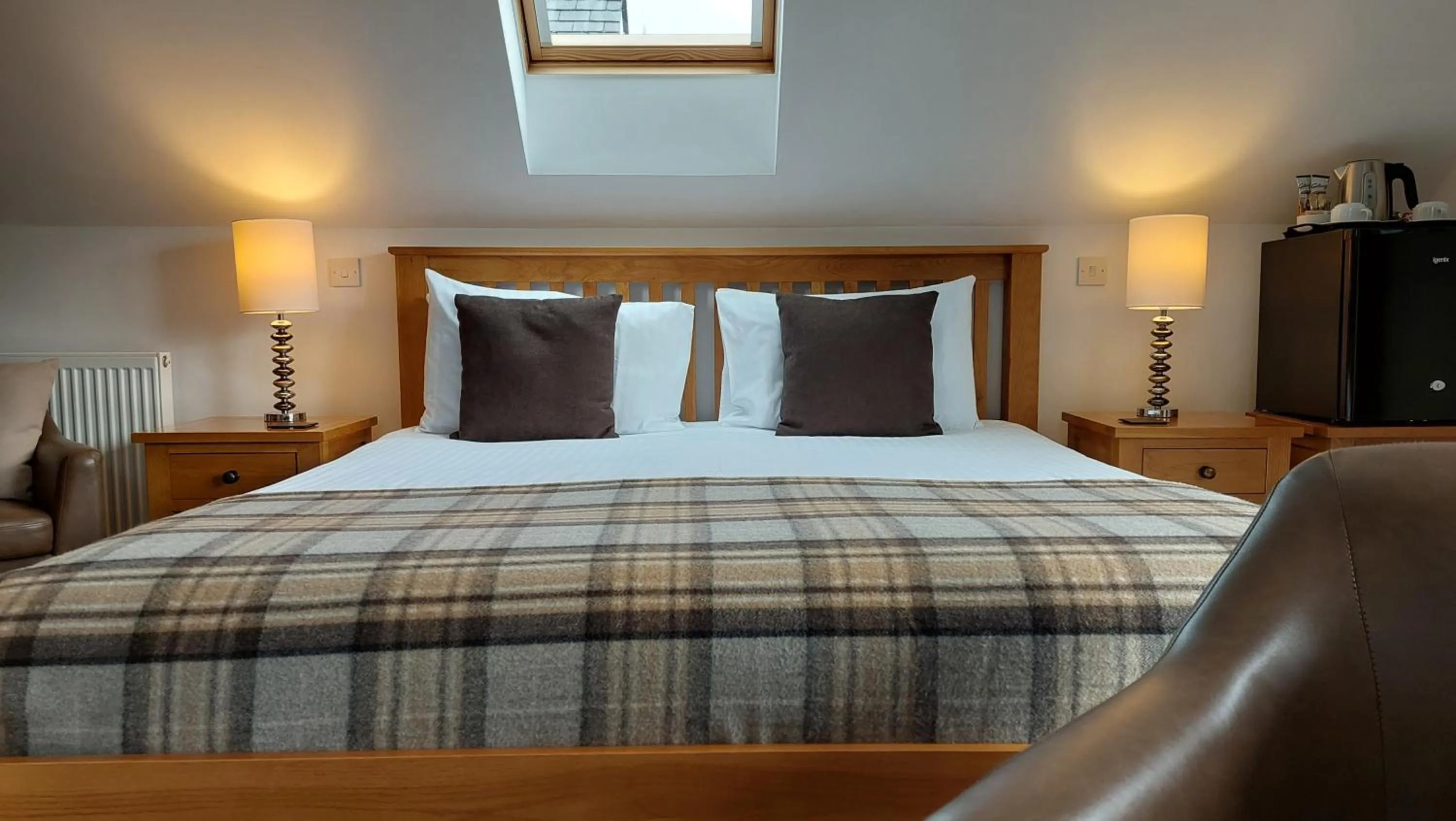 Bed in Orchard House Bed and Breakfast