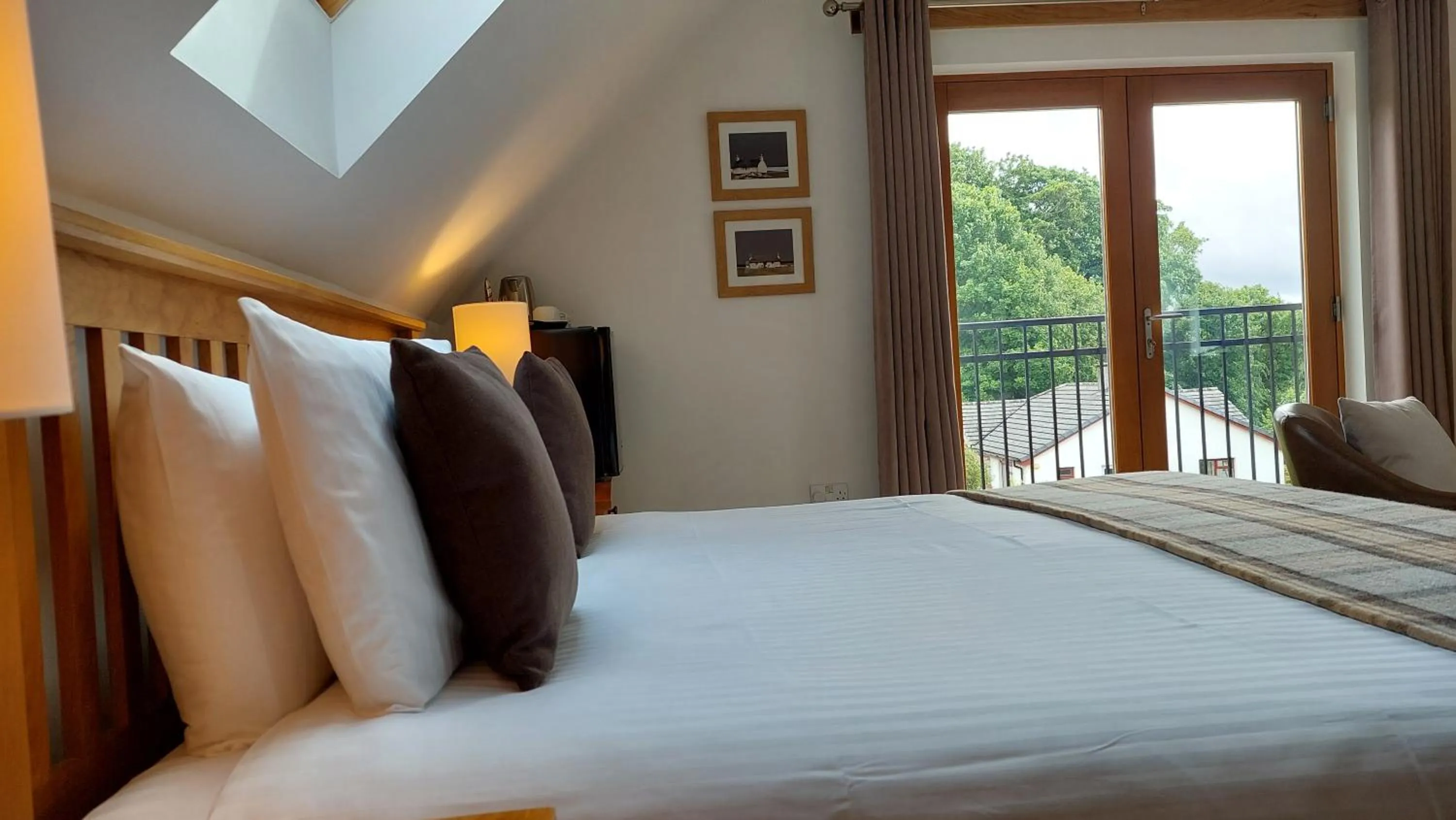 Bed in Orchard House Bed and Breakfast