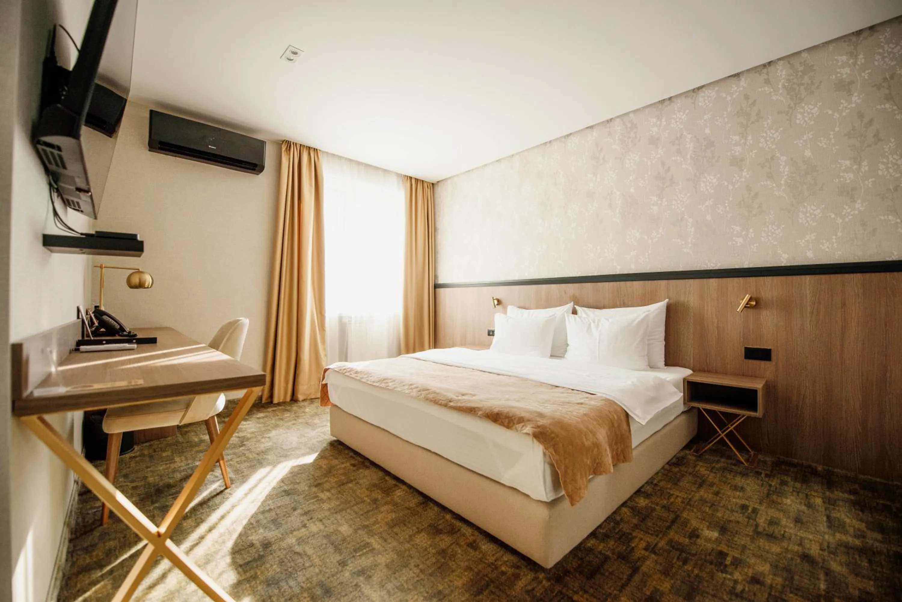 Bedroom, Bed in Hotel Terme 36.6