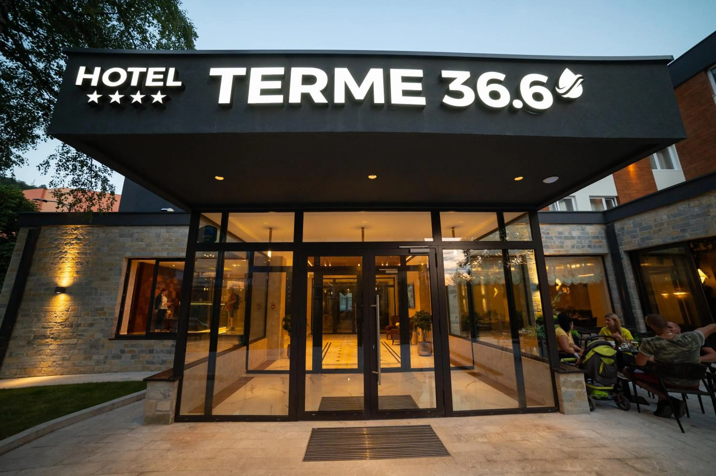 Facade/entrance in Hotel Terme 36.6