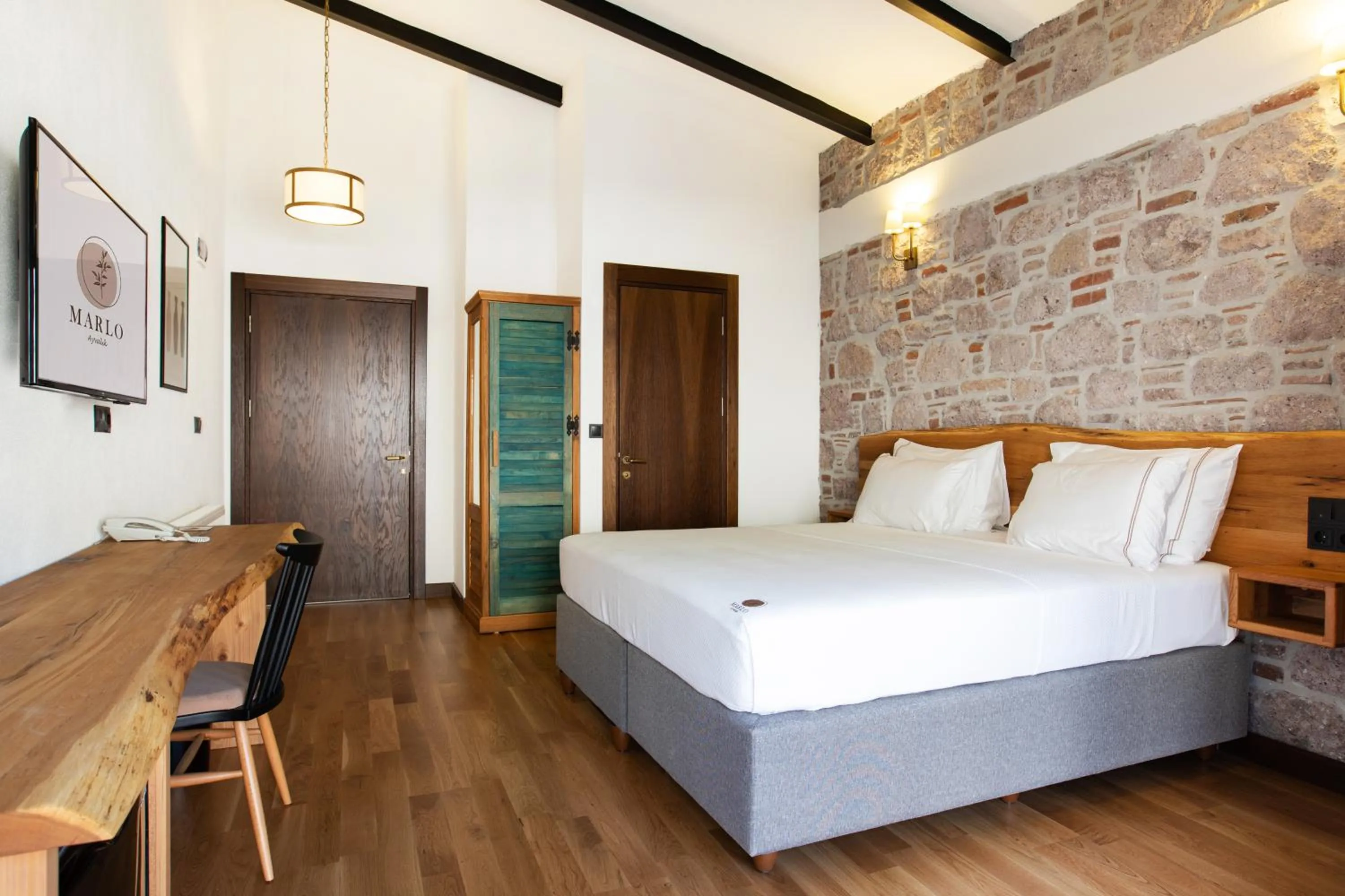 Bed in Marlo Ayvalık 12 Plus Adult Only