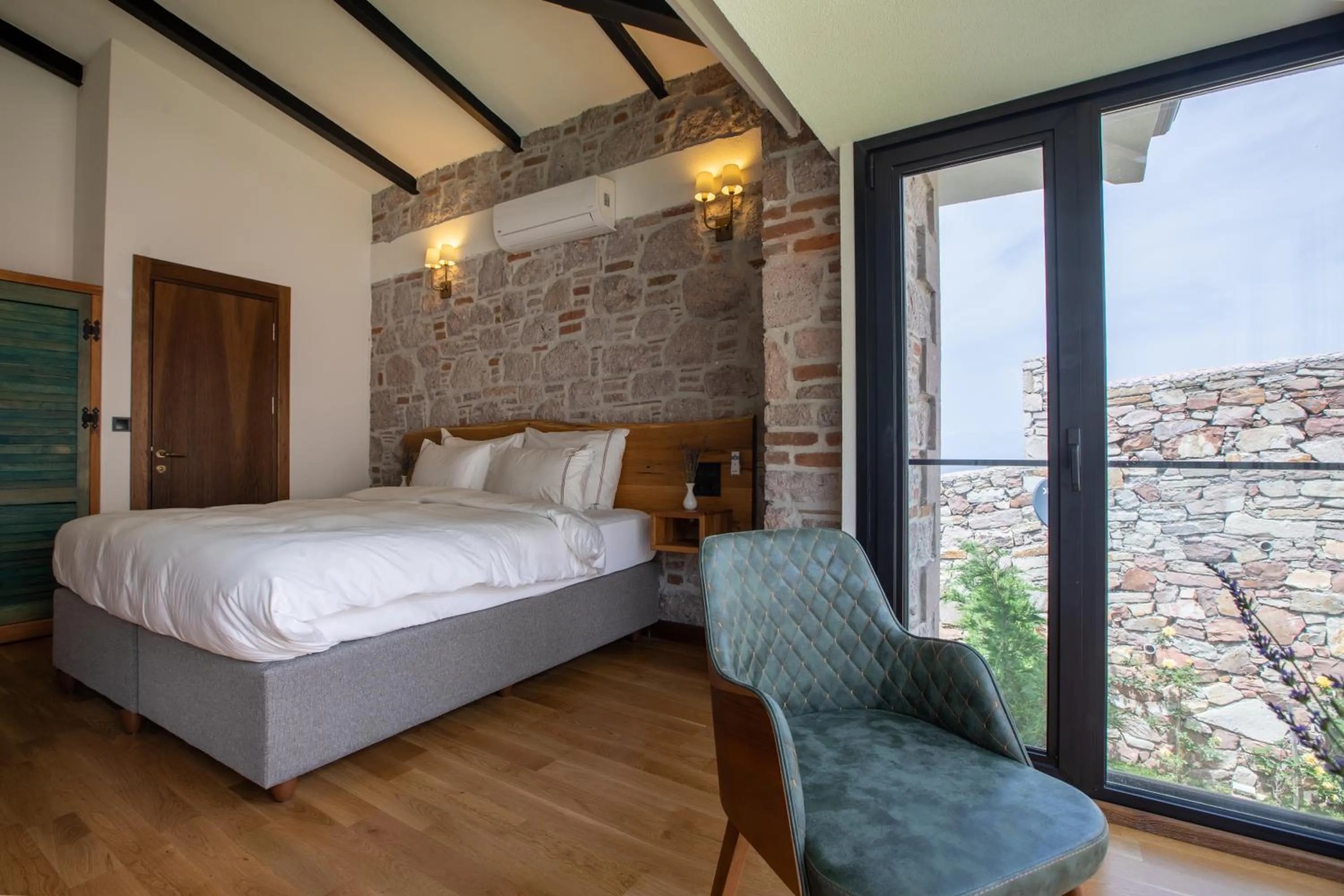 Bedroom, Bed in Marlo Ayvalık 12 Plus Adult Only