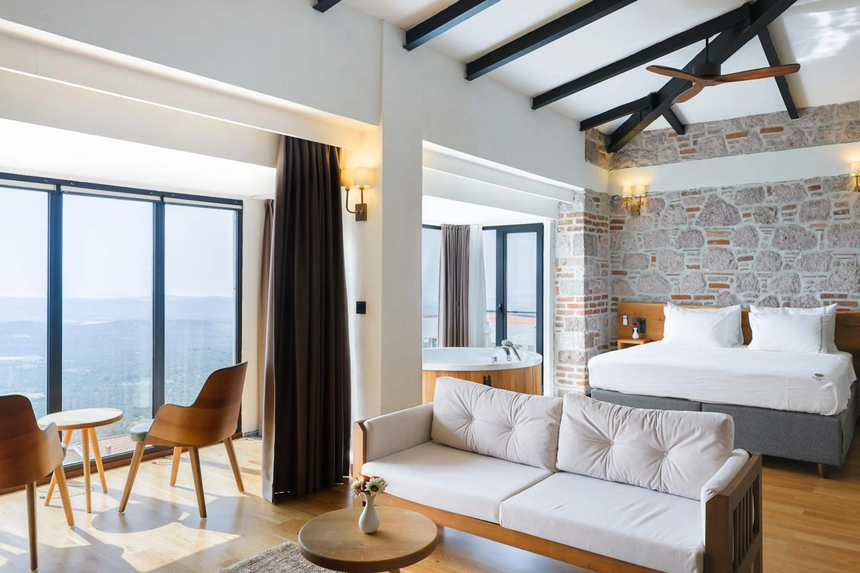 Bedroom, Bed in Marlo Ayvalık 12 Plus Adult Only