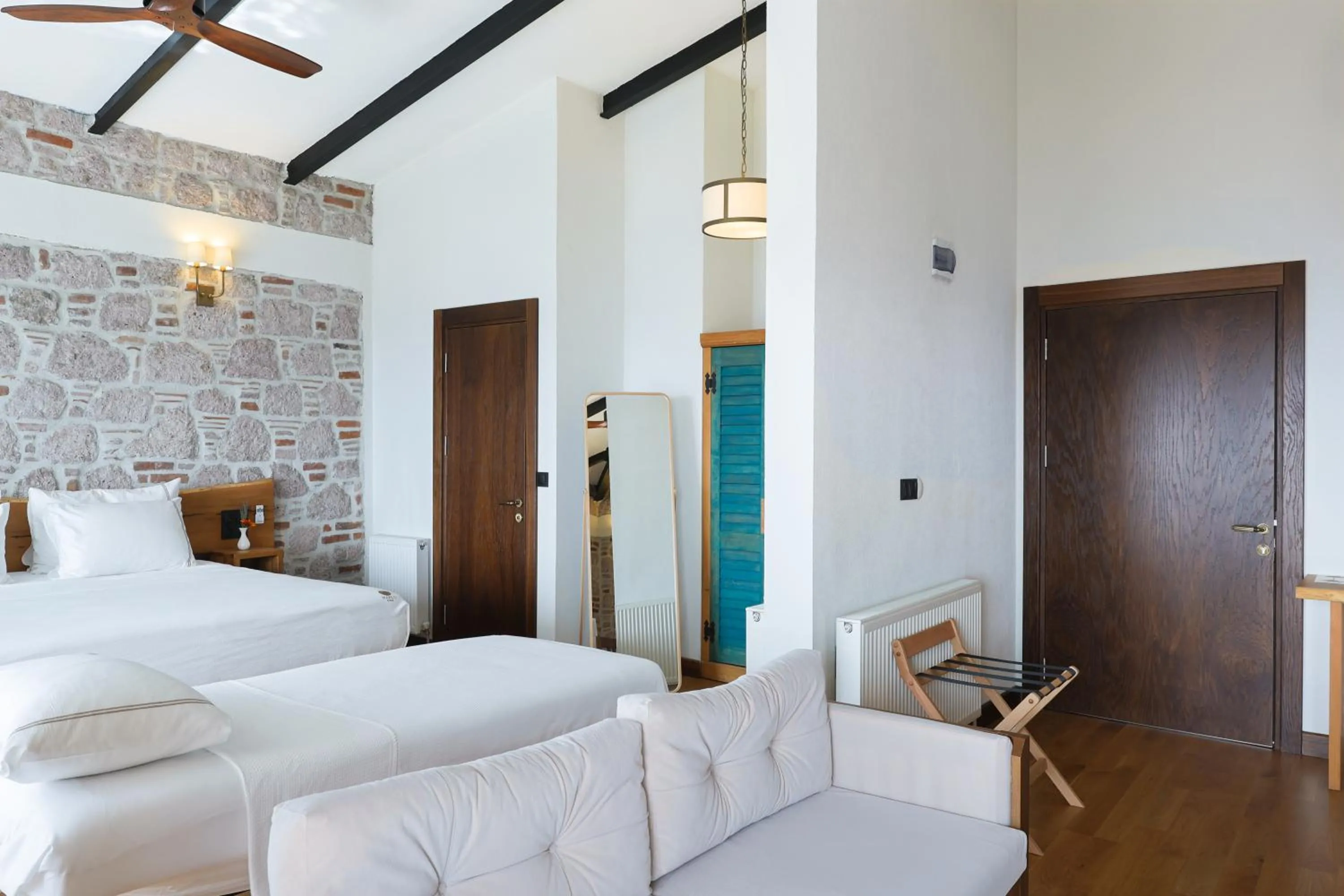 Bedroom, Bed in Marlo Ayvalık 12 Plus Adult Only