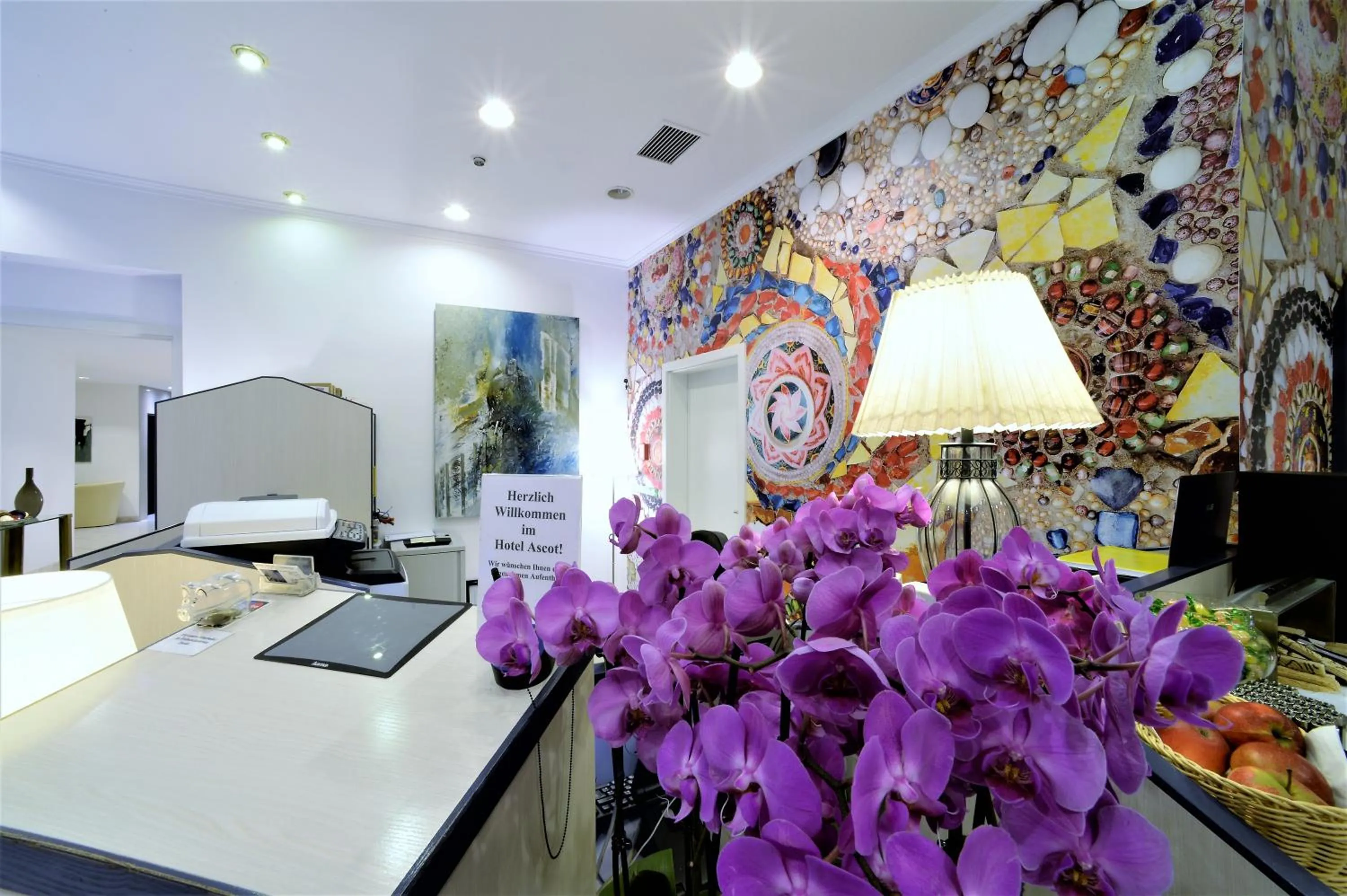 Decorative detail in Ascot Hotel