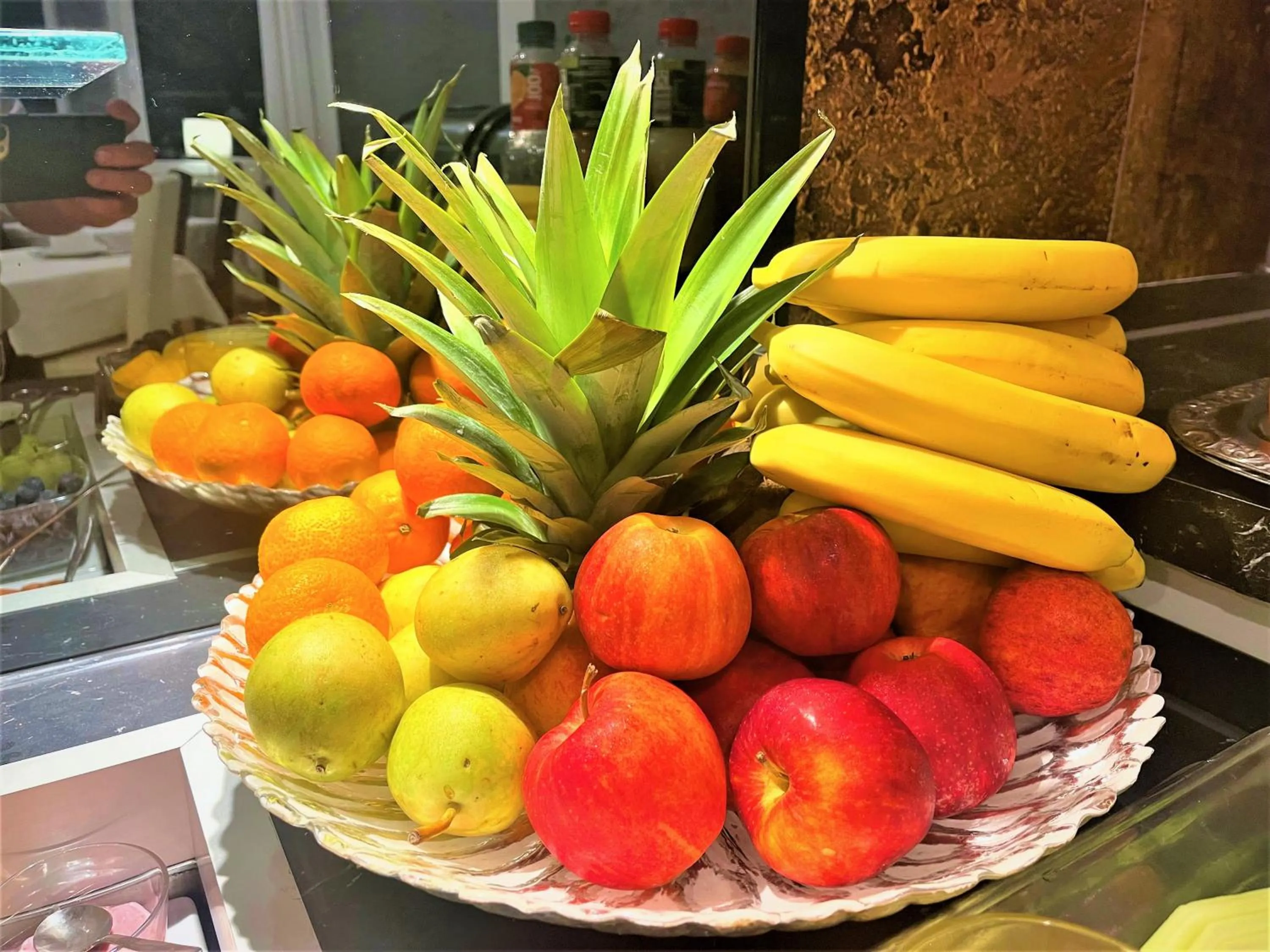 Buffet breakfast in Ascot Hotel