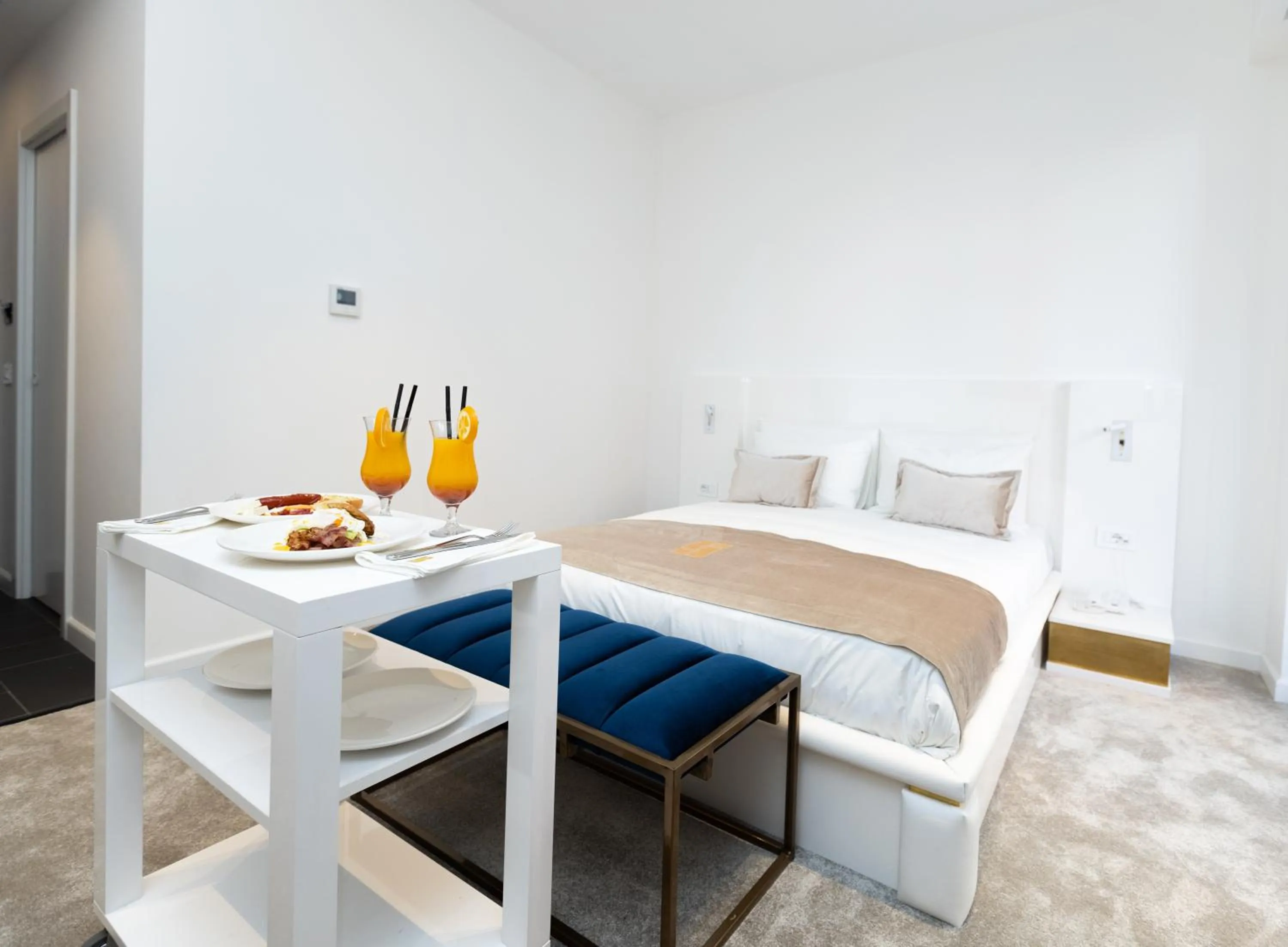 Bedroom in Habitat Hotel Tirana