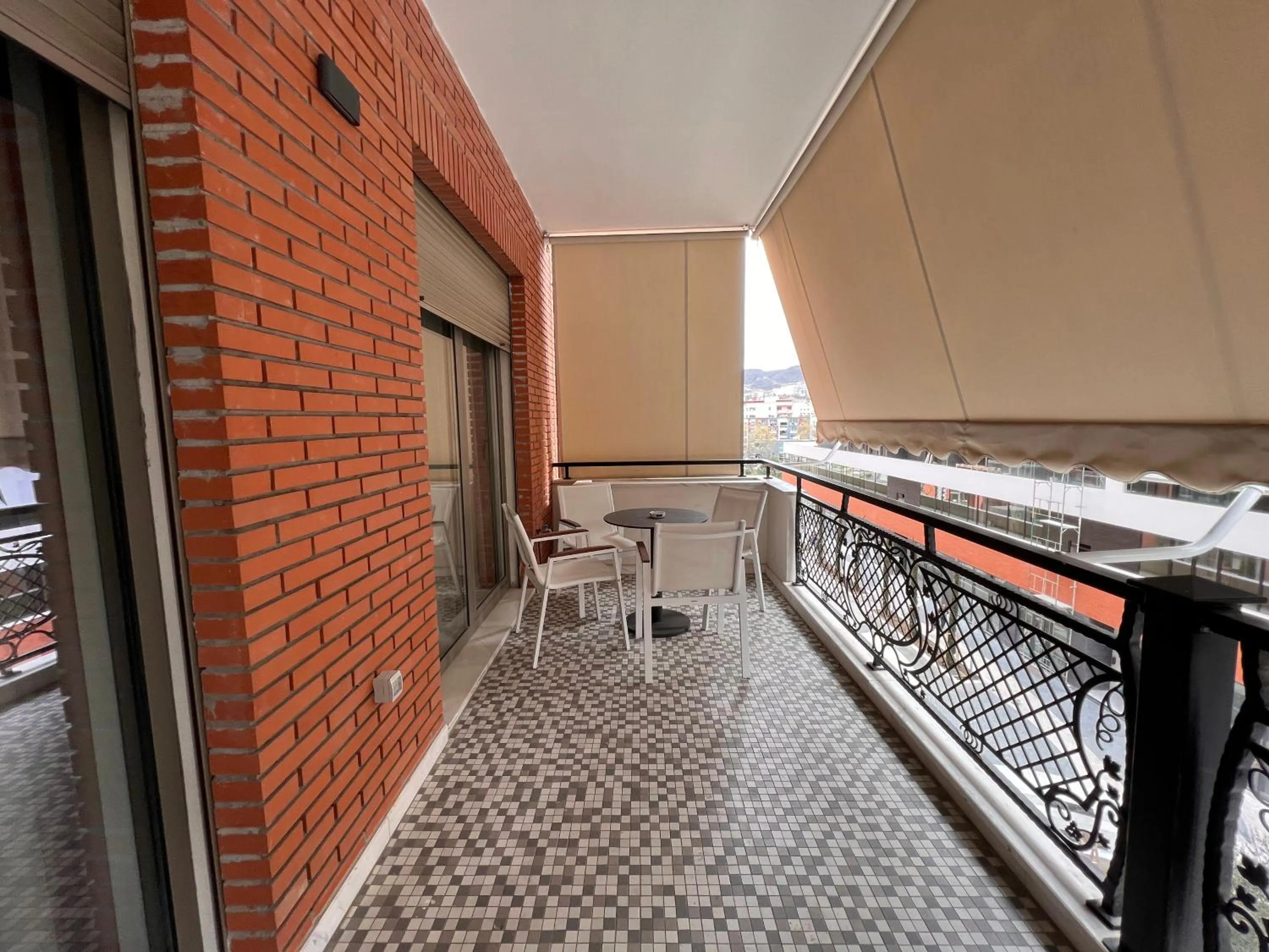 Balcony/Terrace in Habitat Hotel Tirana