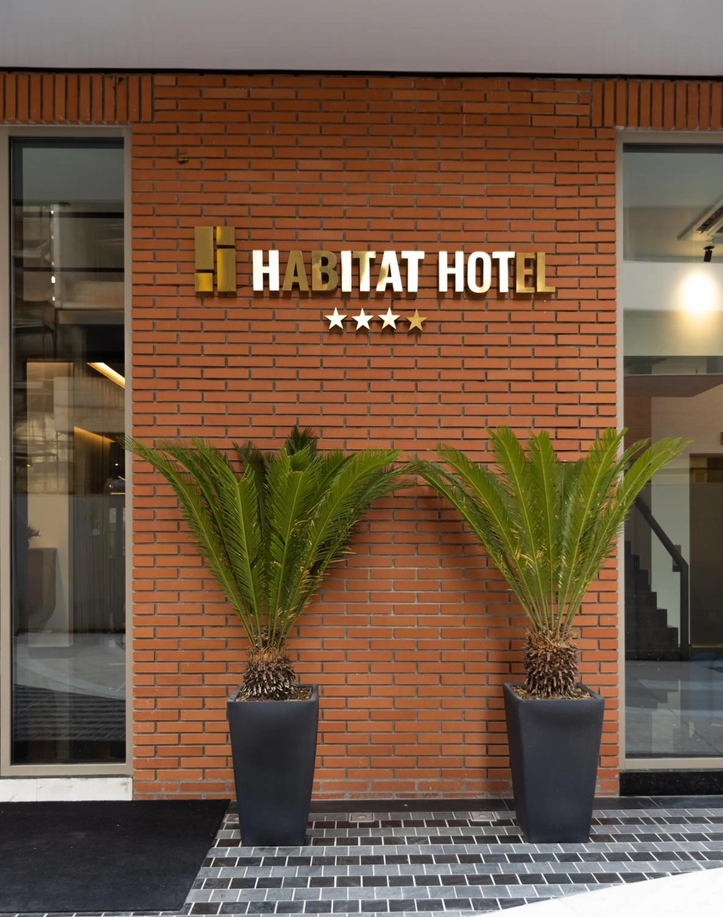 Facade/entrance in Habitat Hotel Tirana