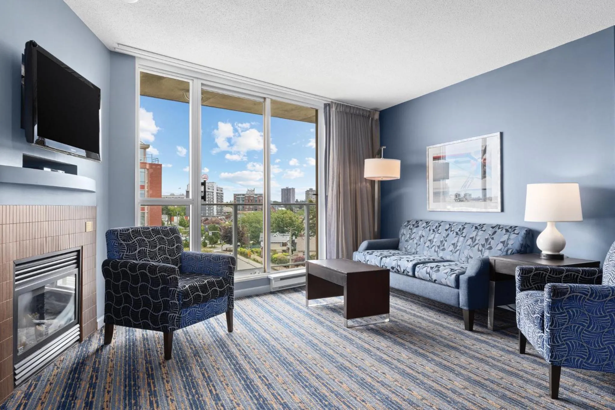 Living room in WorldMark Victoria