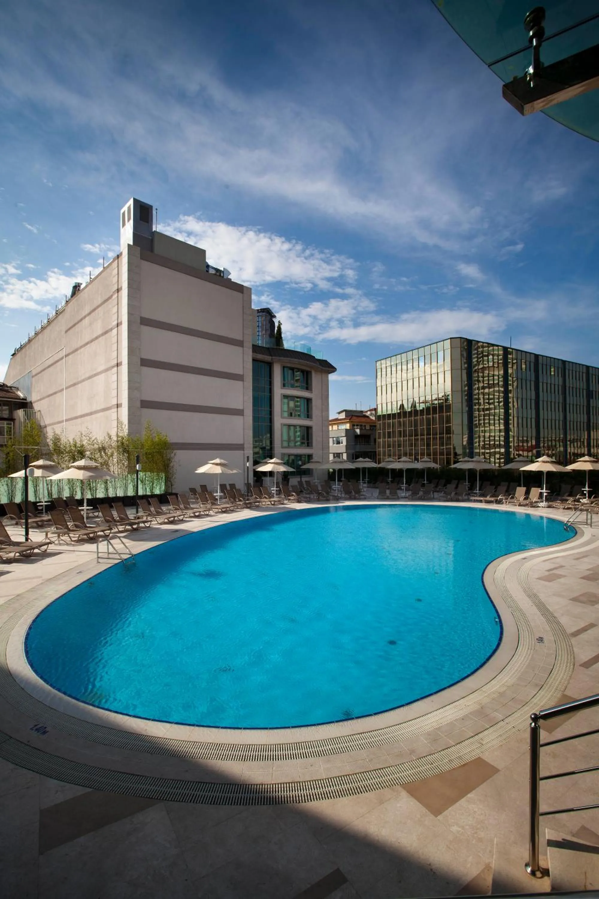 Swimming pool in Radisson Blu Hotel, Istanbul Sisli
