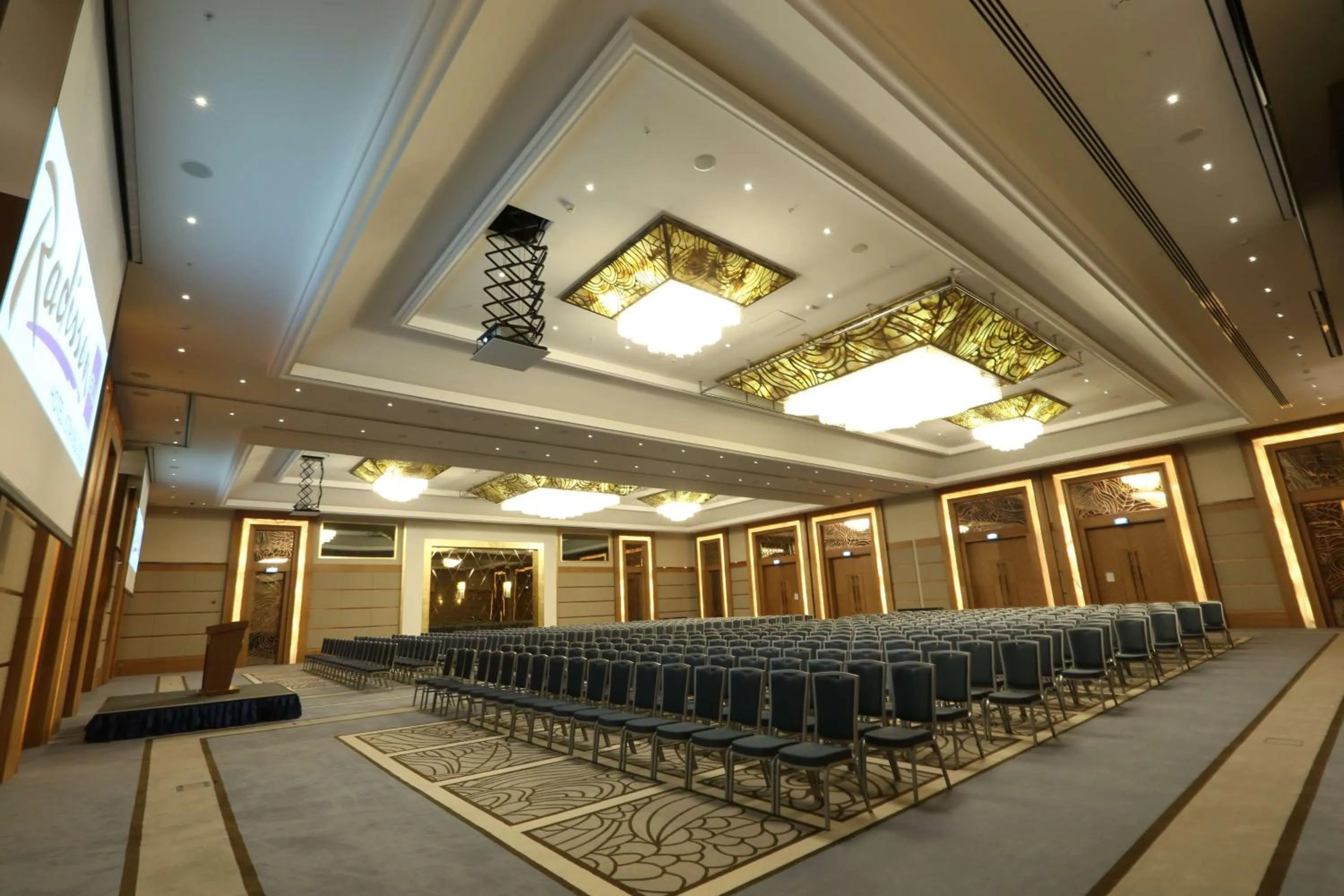 On site in Radisson Blu Hotel, Istanbul Sisli