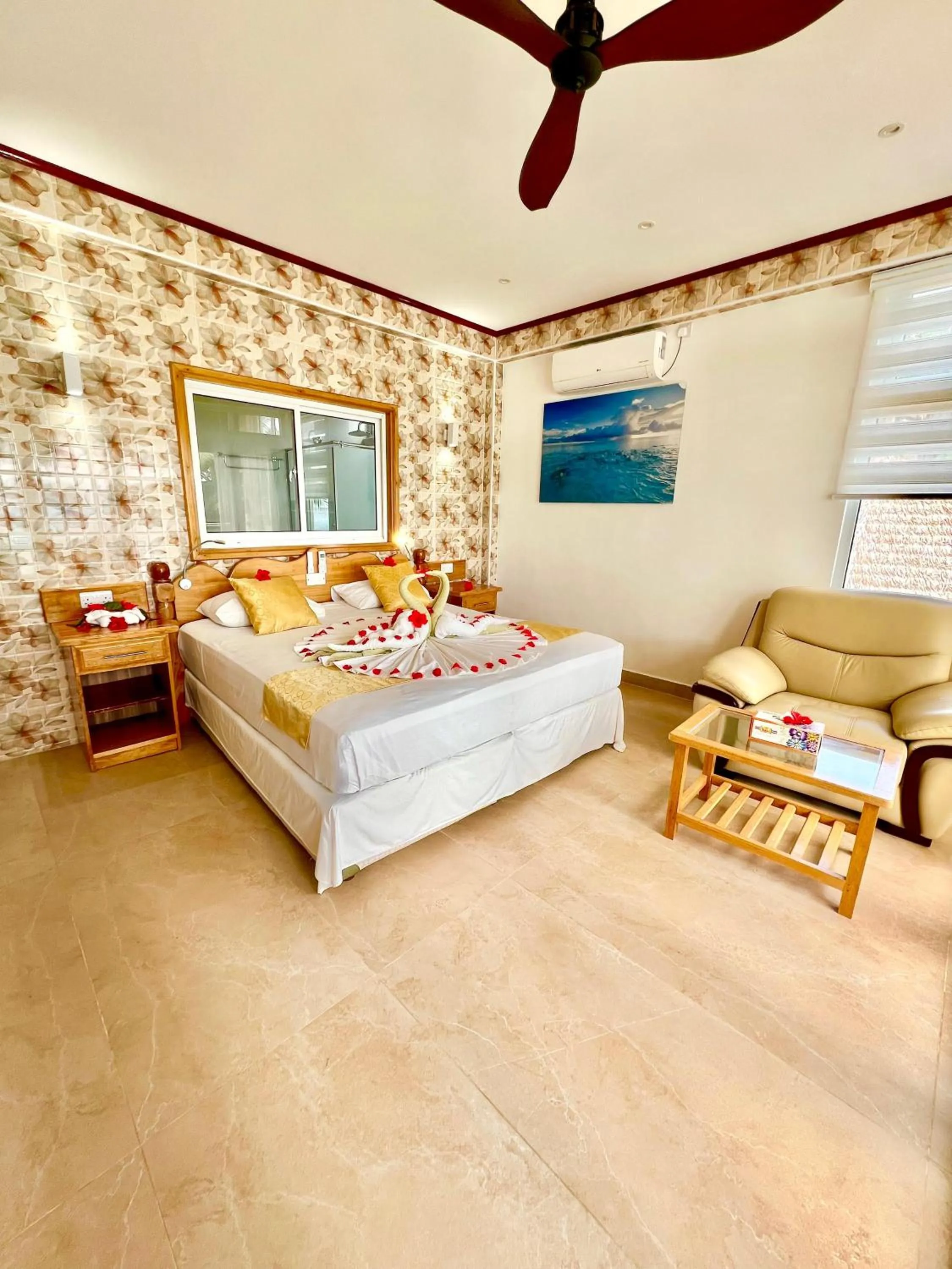 Bed in Villa Chez Batista