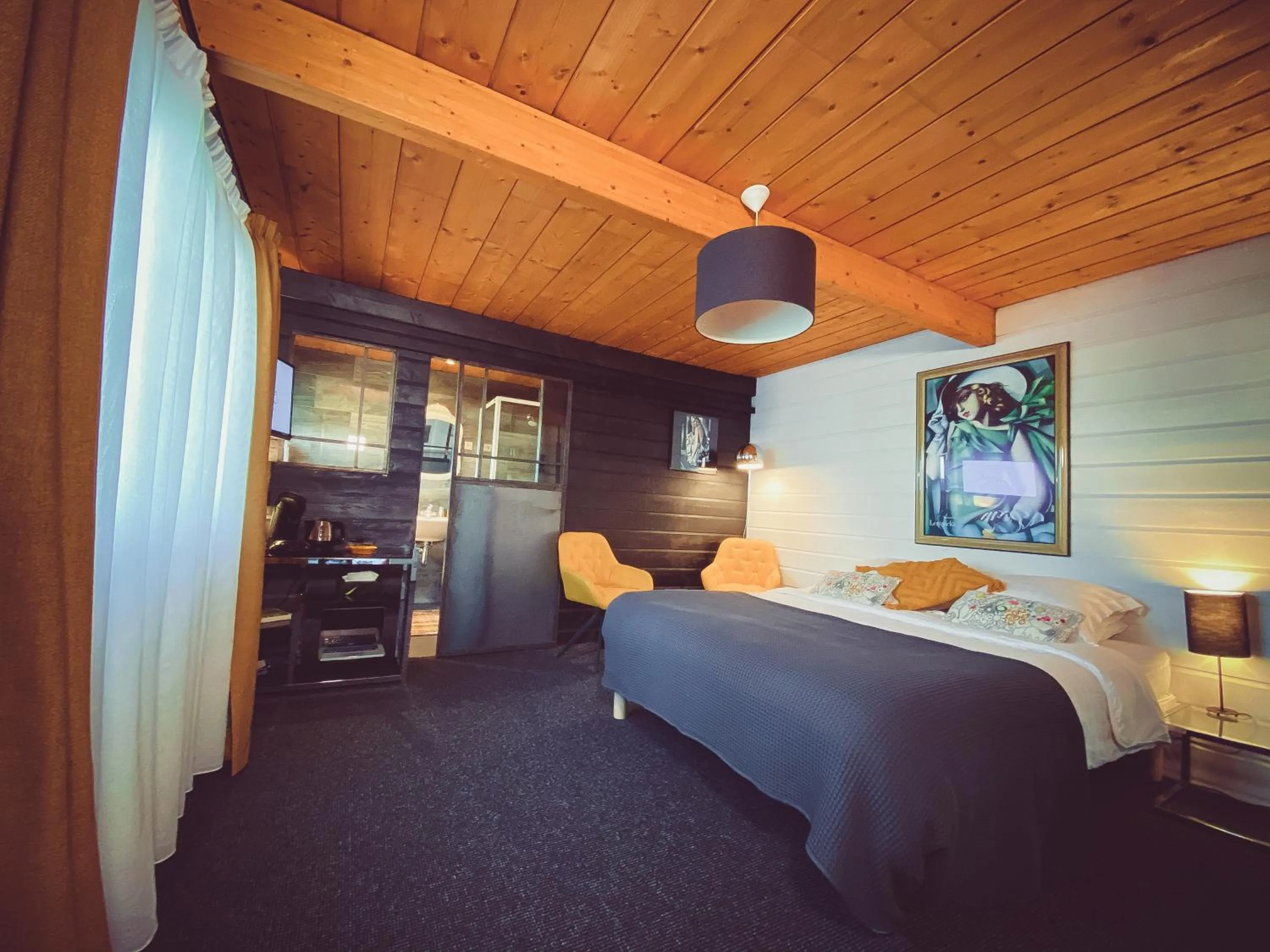 Bed in Nîdwazô - Ecolodge & Maison d'hôtes