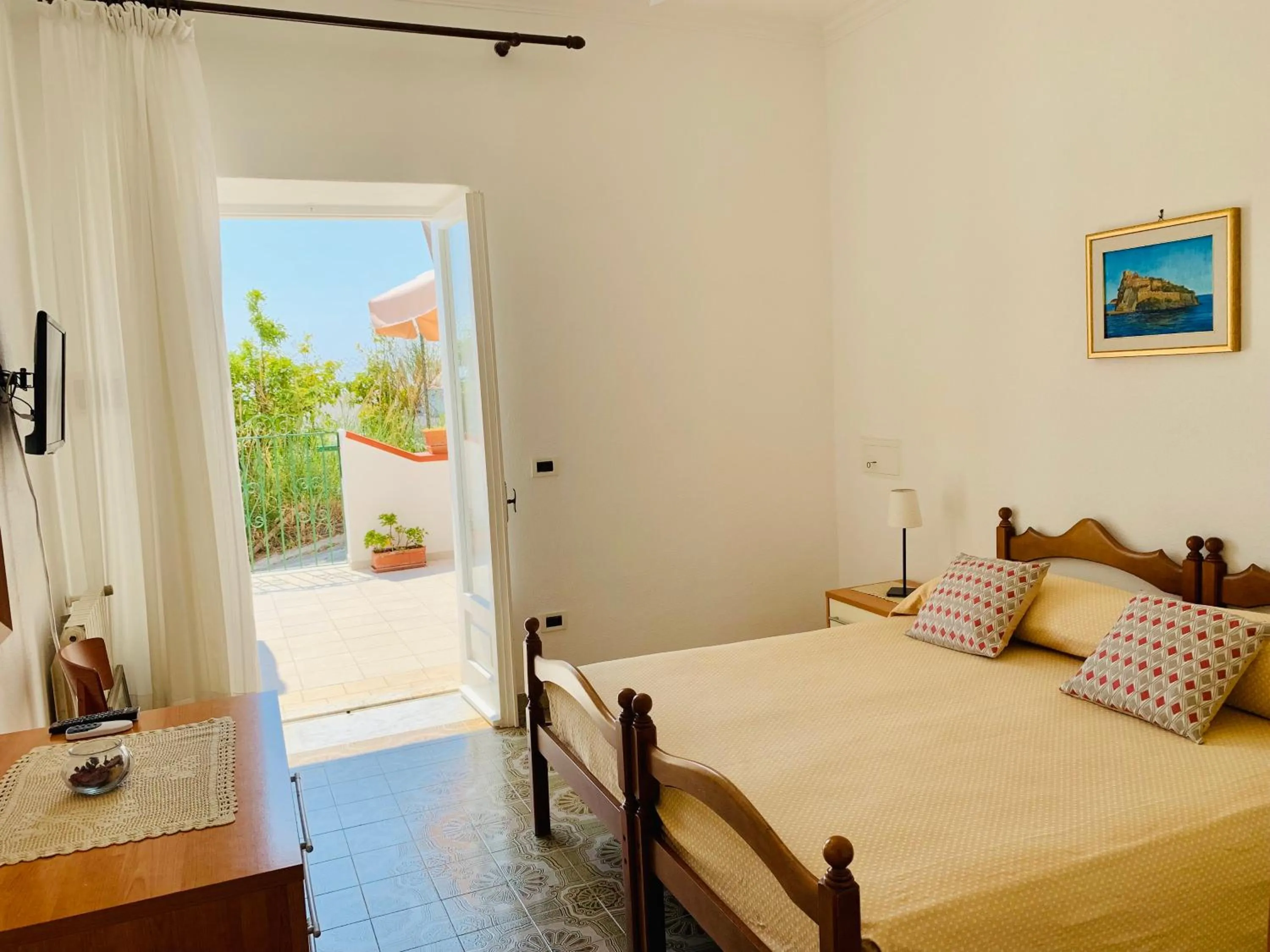 Bedroom, Bed in Pensione Casa Verde