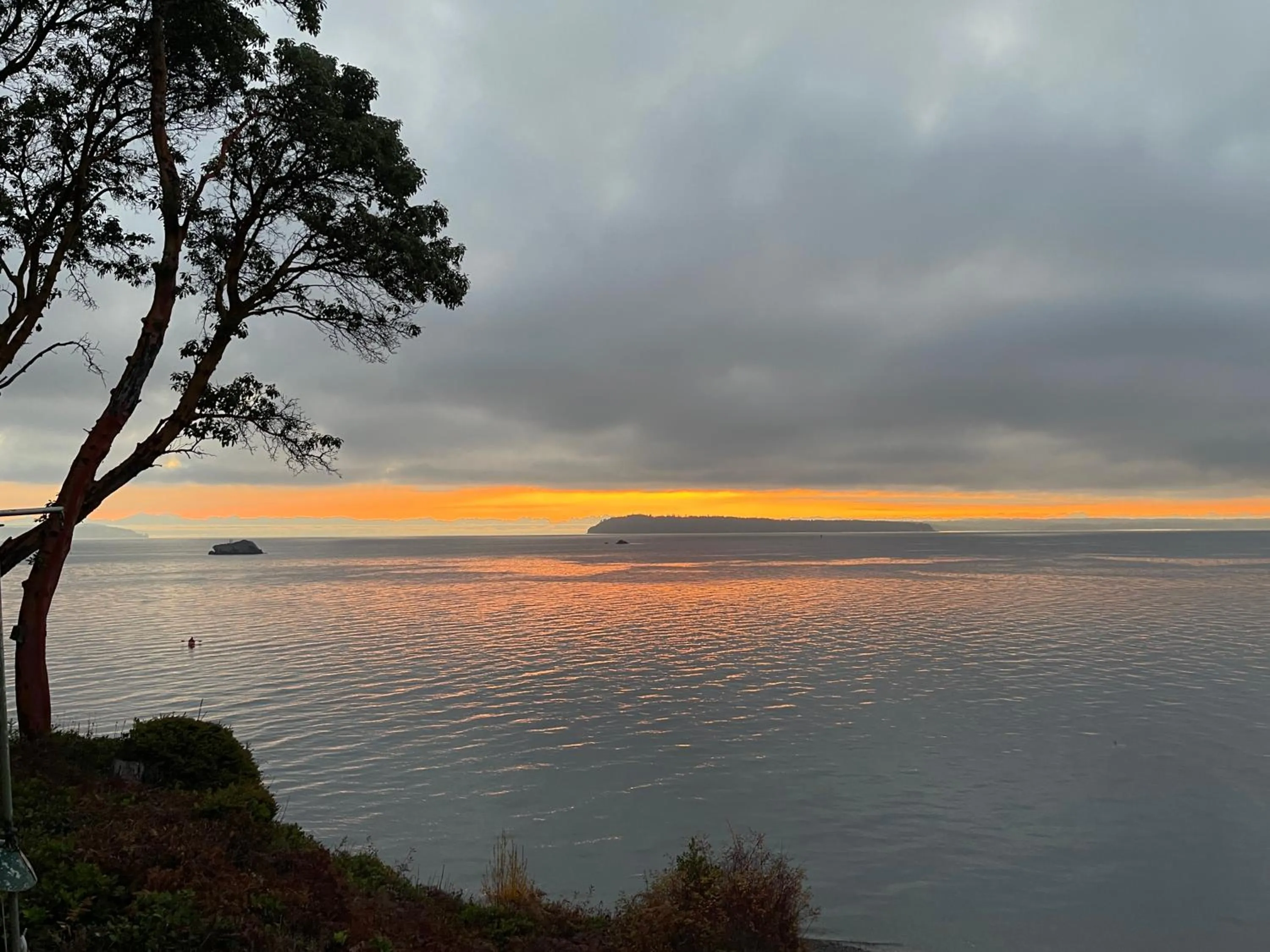 Puget Sound Chic Romantic Cottage with Private Beach Access & Gated Entry