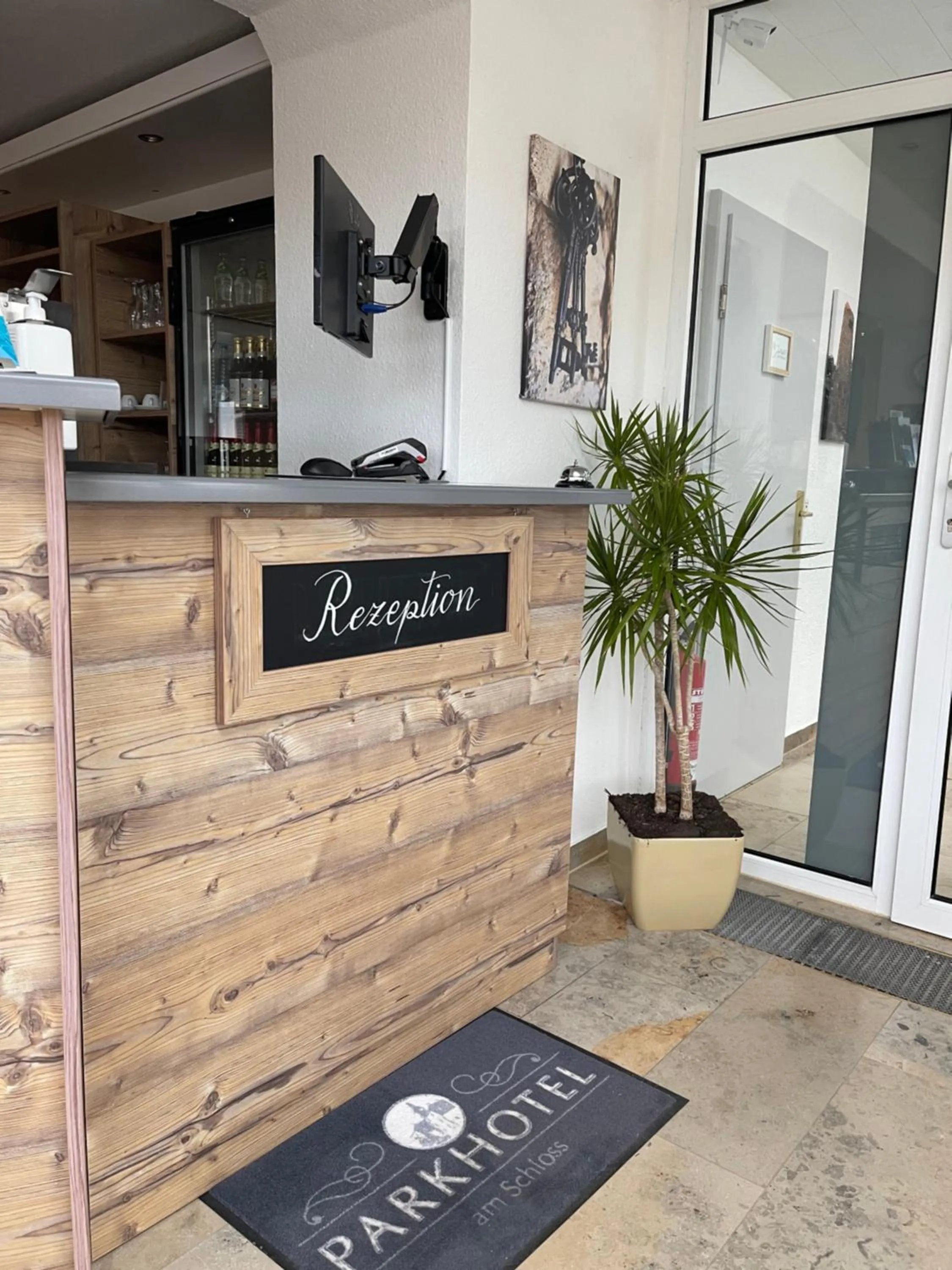 Lobby or reception in Parkhotel am Schloss Machern