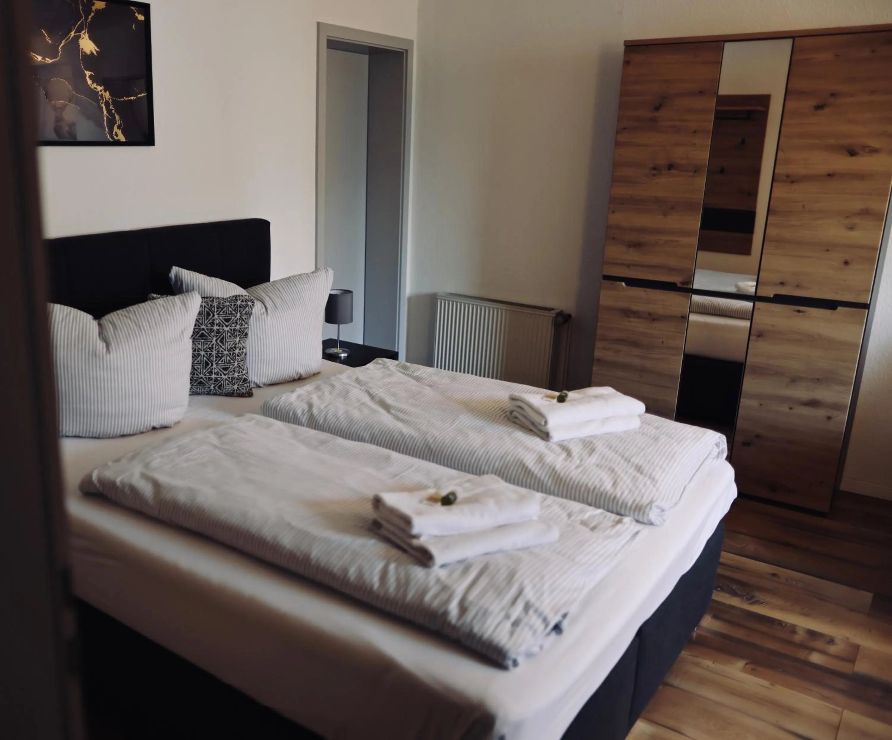 Bed in Parkhotel am Schloss Machern