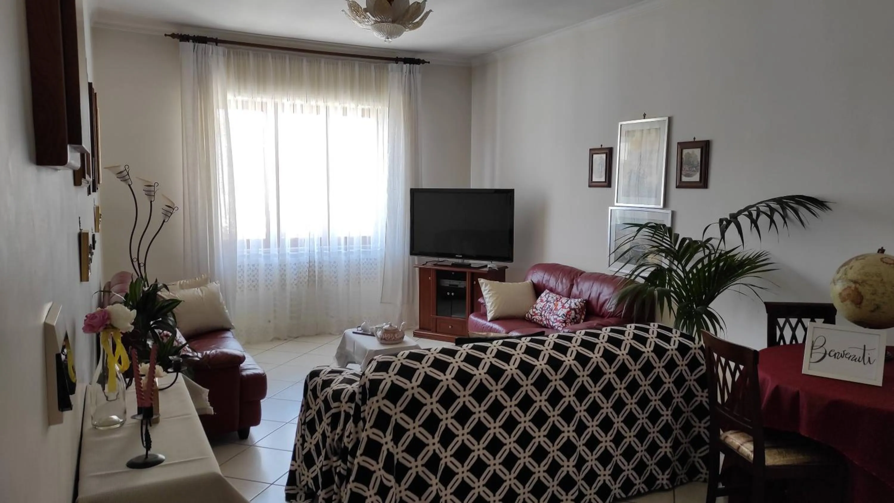 Living room in B&B Casa Ippolito Stabiae Coast