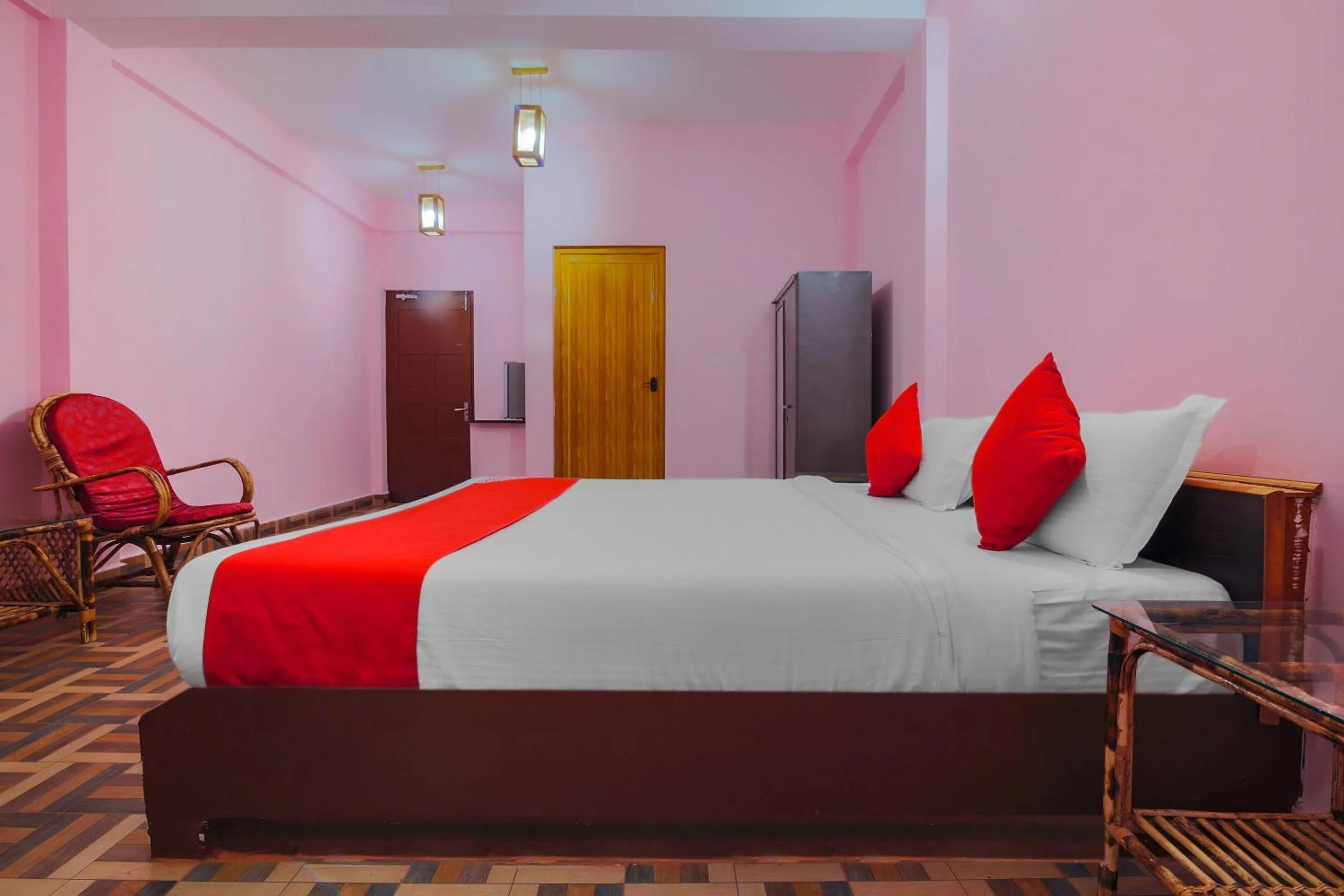 Bedroom, Bed in Hotel O Padma