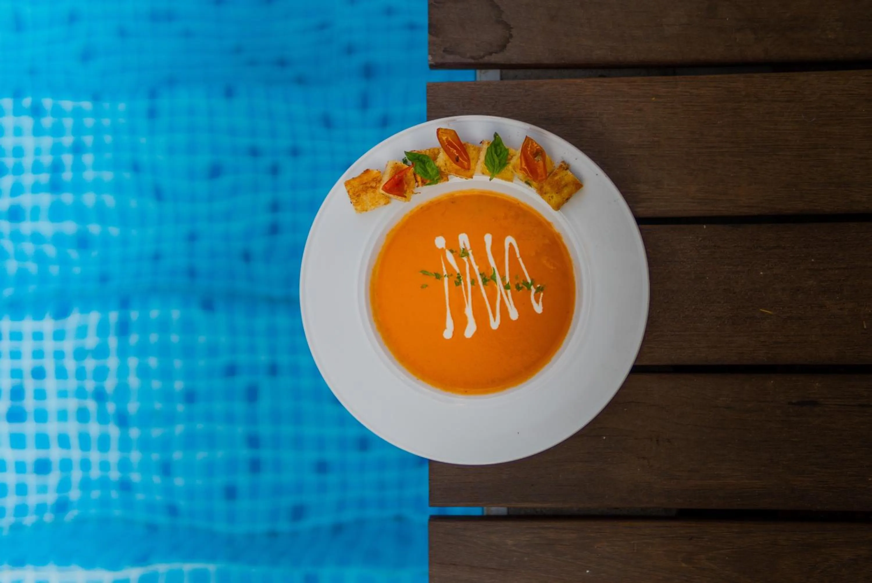 Food close-up in Royal Regantris Trawangan