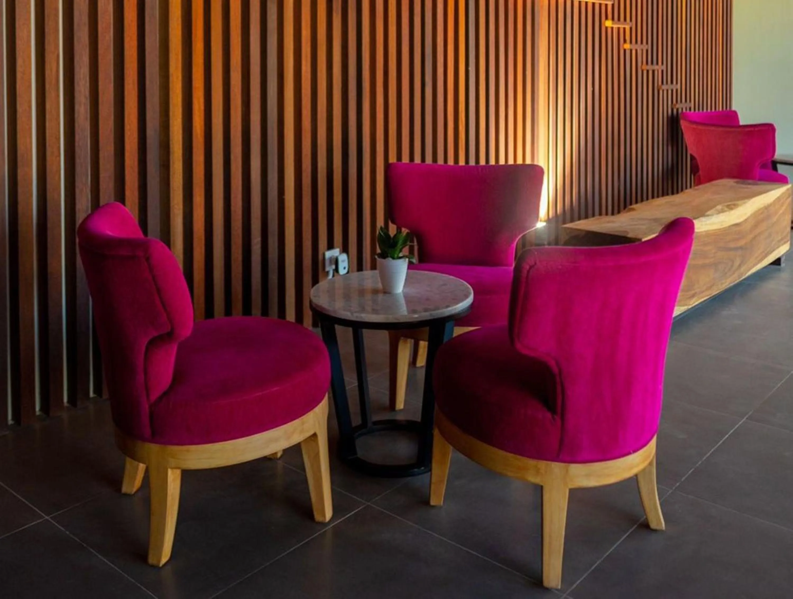 Lobby or reception in Royal Regantris Trawangan