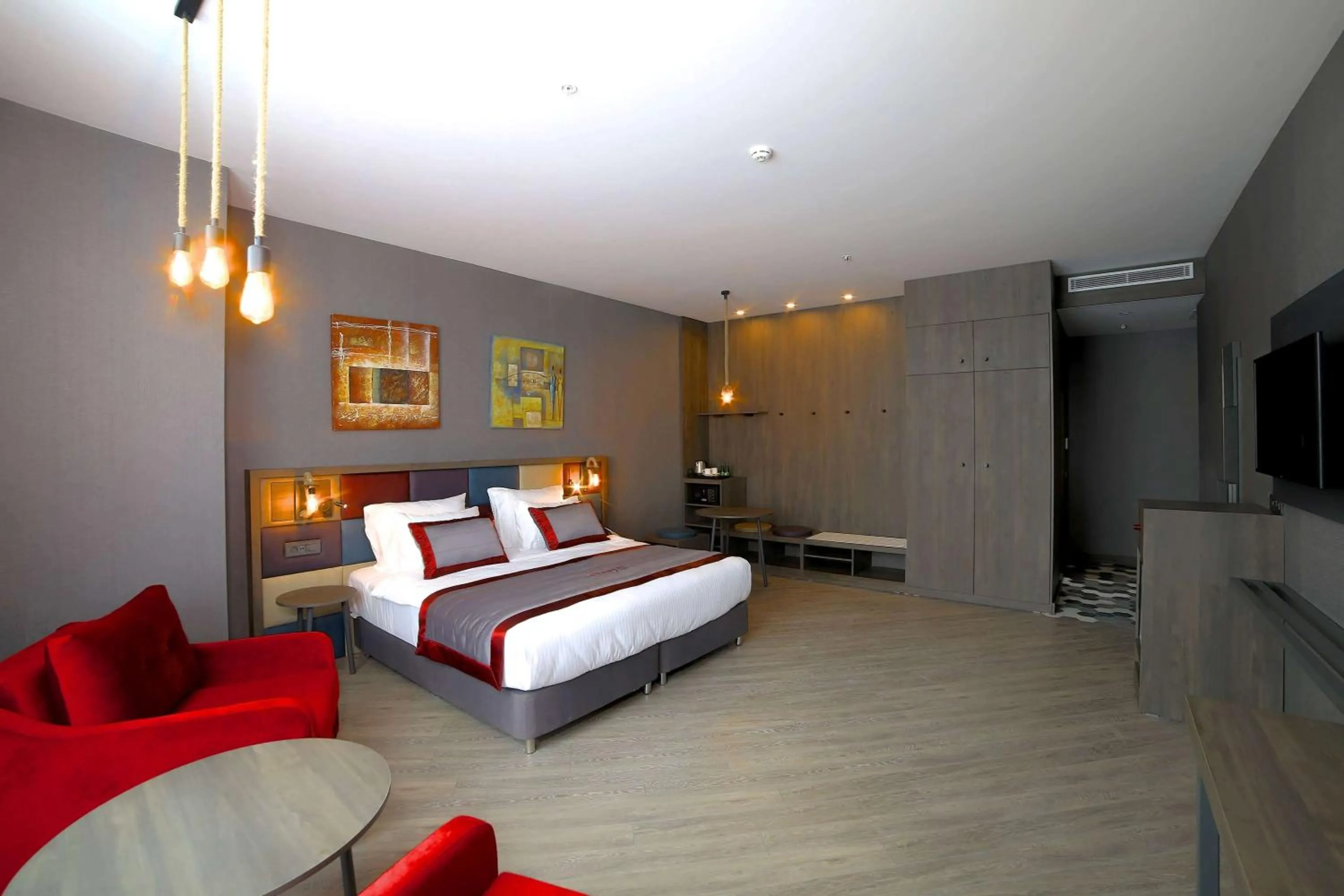 Photo of the whole room, Bed in Ramada Encore by Wyndham Istanbul Avcilar
