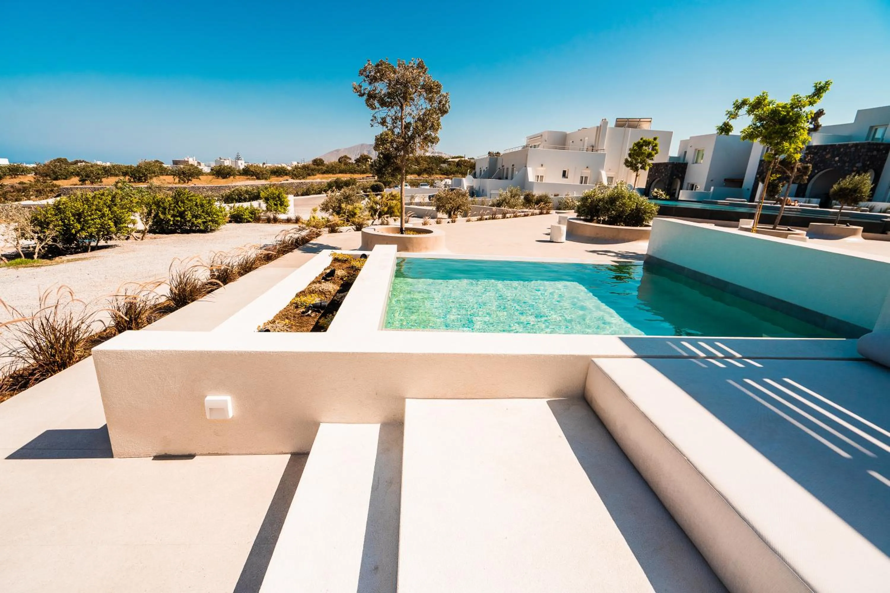 Pool view in Lilium Homes