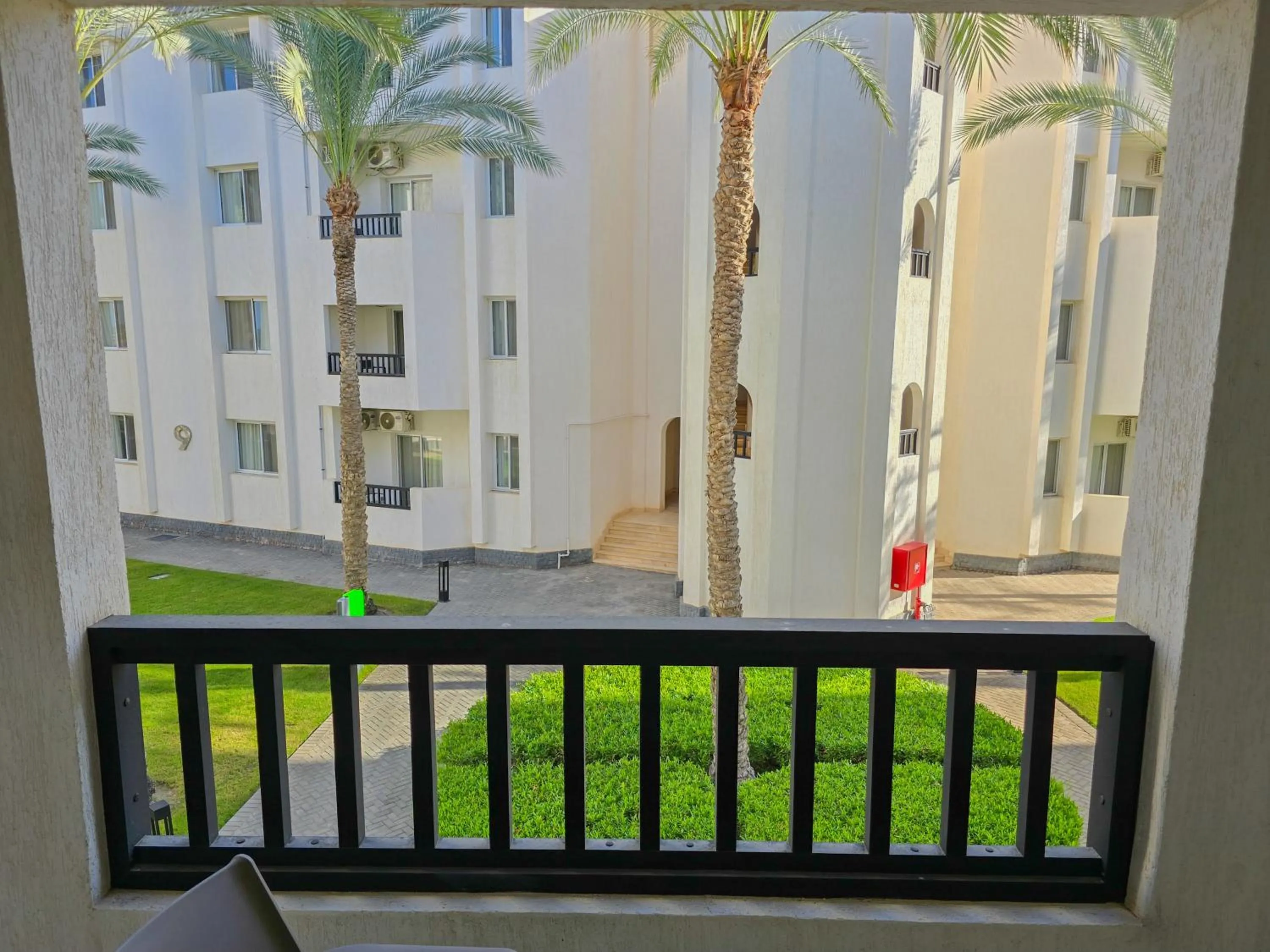 Garden view in Palma Hotel