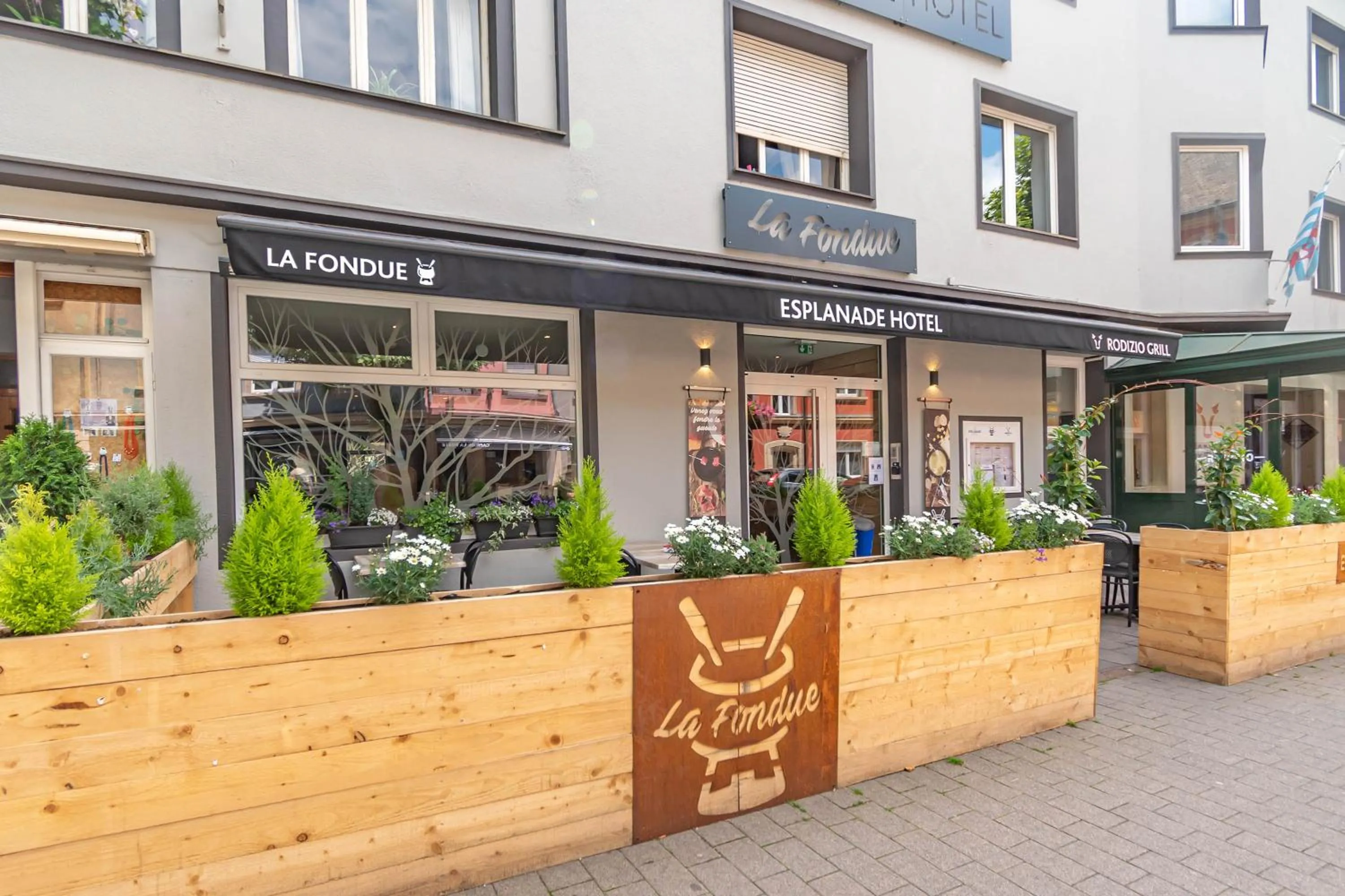 Property building in Esplanade Hotel