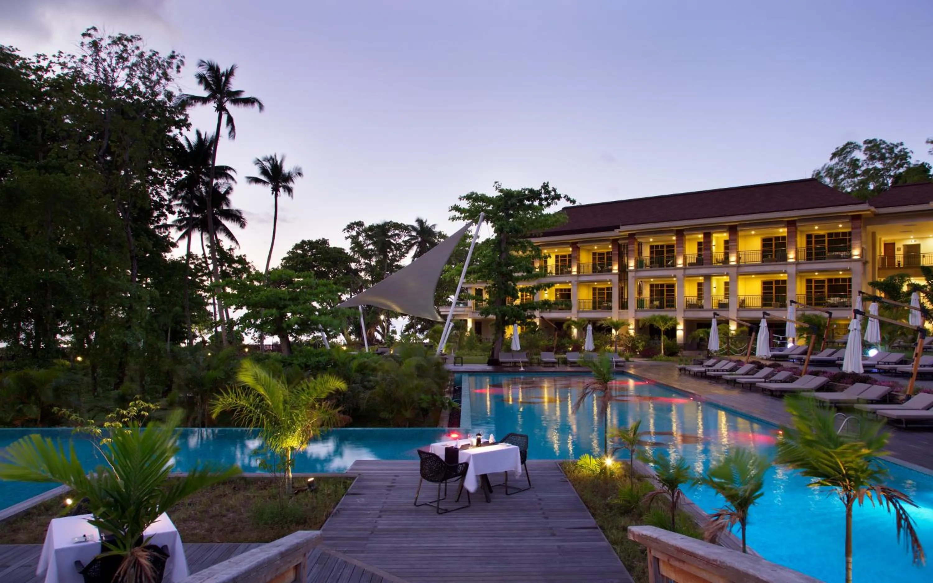 Restaurant/places to eat in Savoy Seychelles Resort & Spa