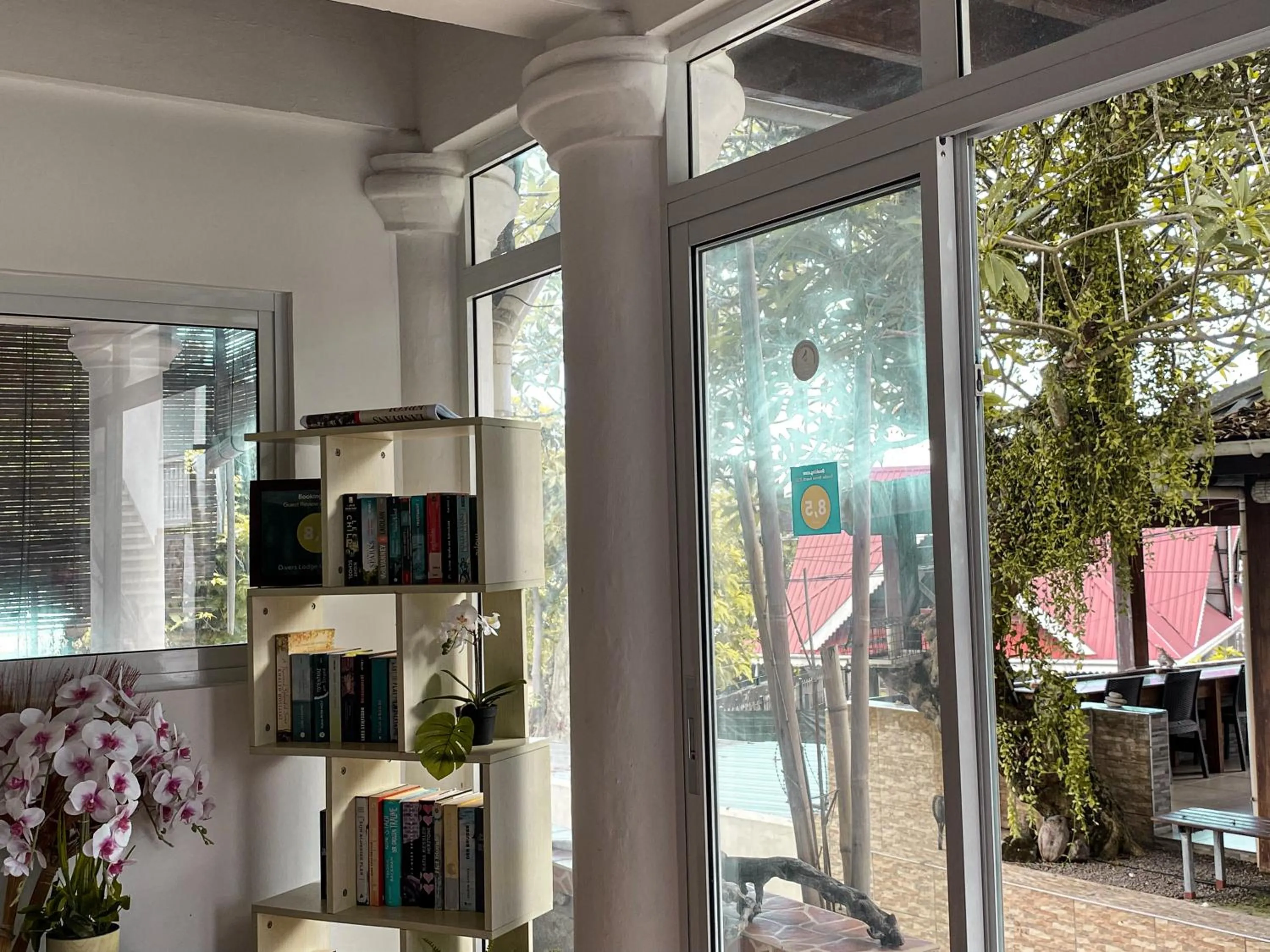 Lobby or reception in Anse Norwa Self Catering